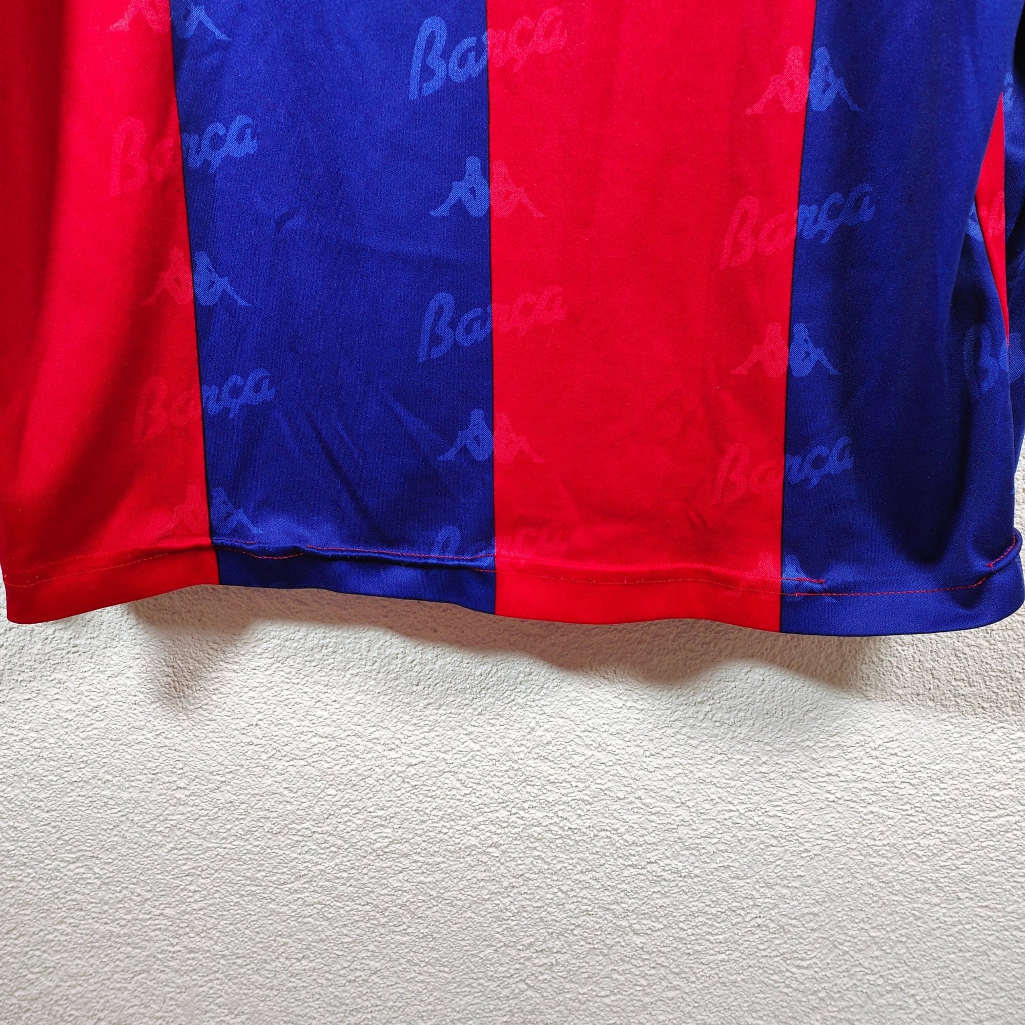 1992 - 95 FC Barcelona Home LS Shirt - 8.5/10 - (M) - Eternal Pitch