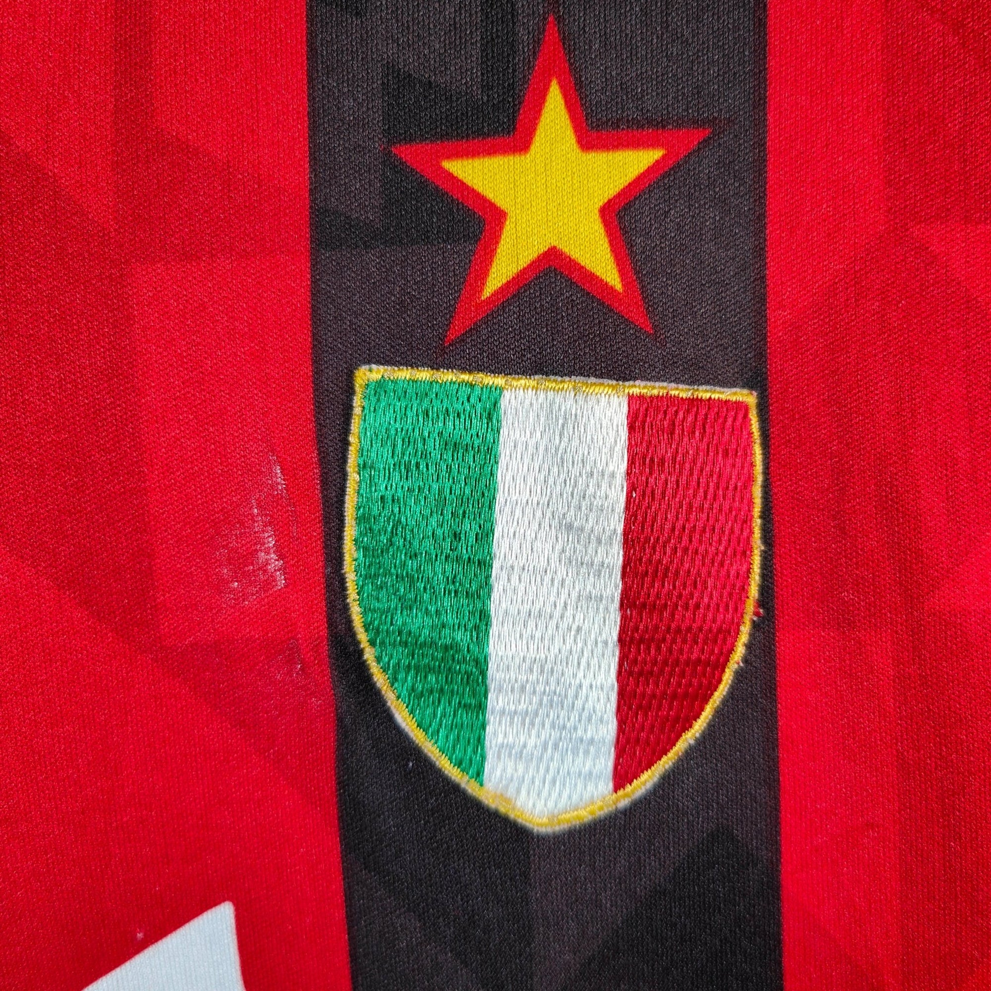 1993 - 94 AC Milan Home Shirt (Baresi) 6 - 8/10 - (M) - Eternal Pitch