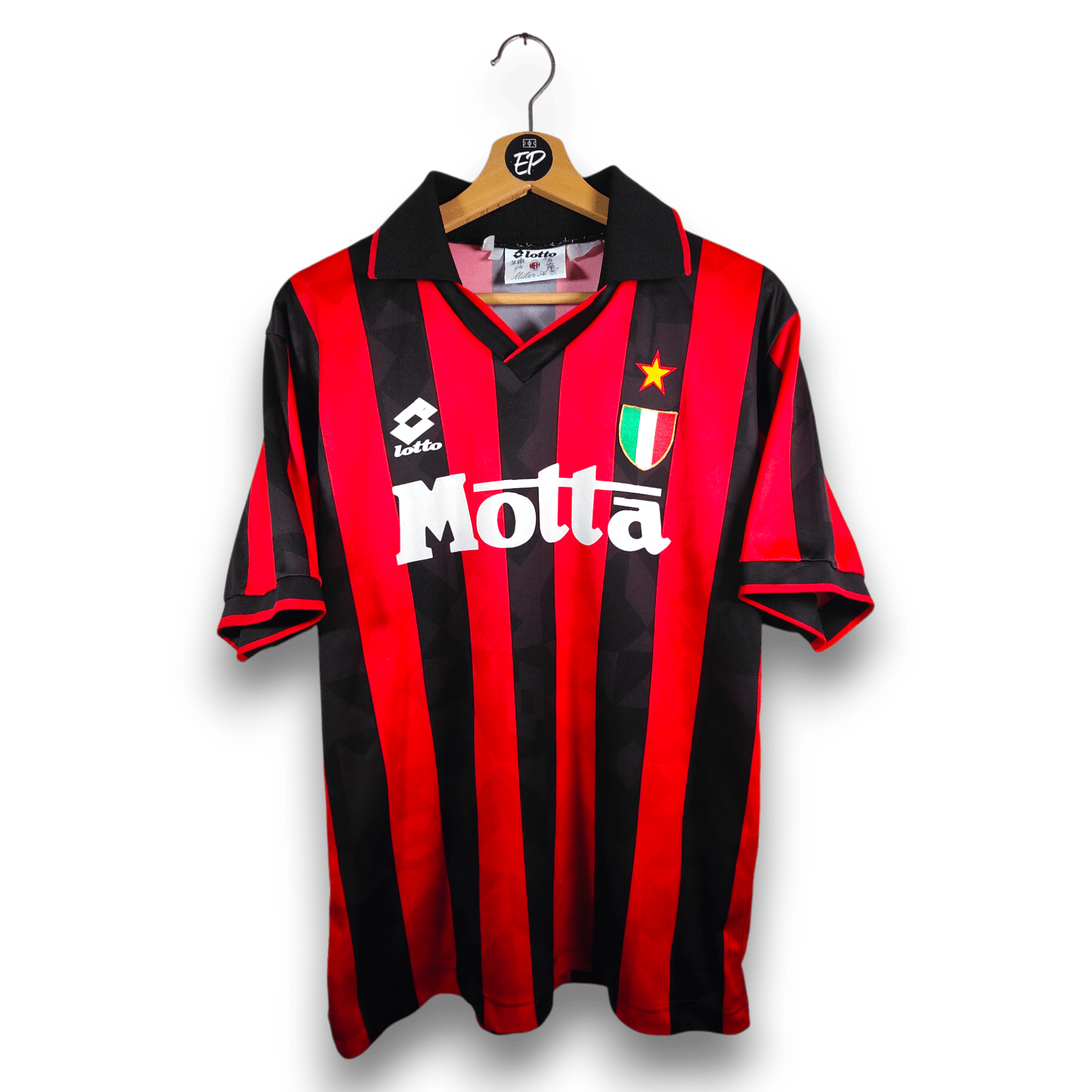 1993 - 94 AC Milan Home Shirt (Maldini) 3 - 9/10 - (M) - Eternal Pitch
