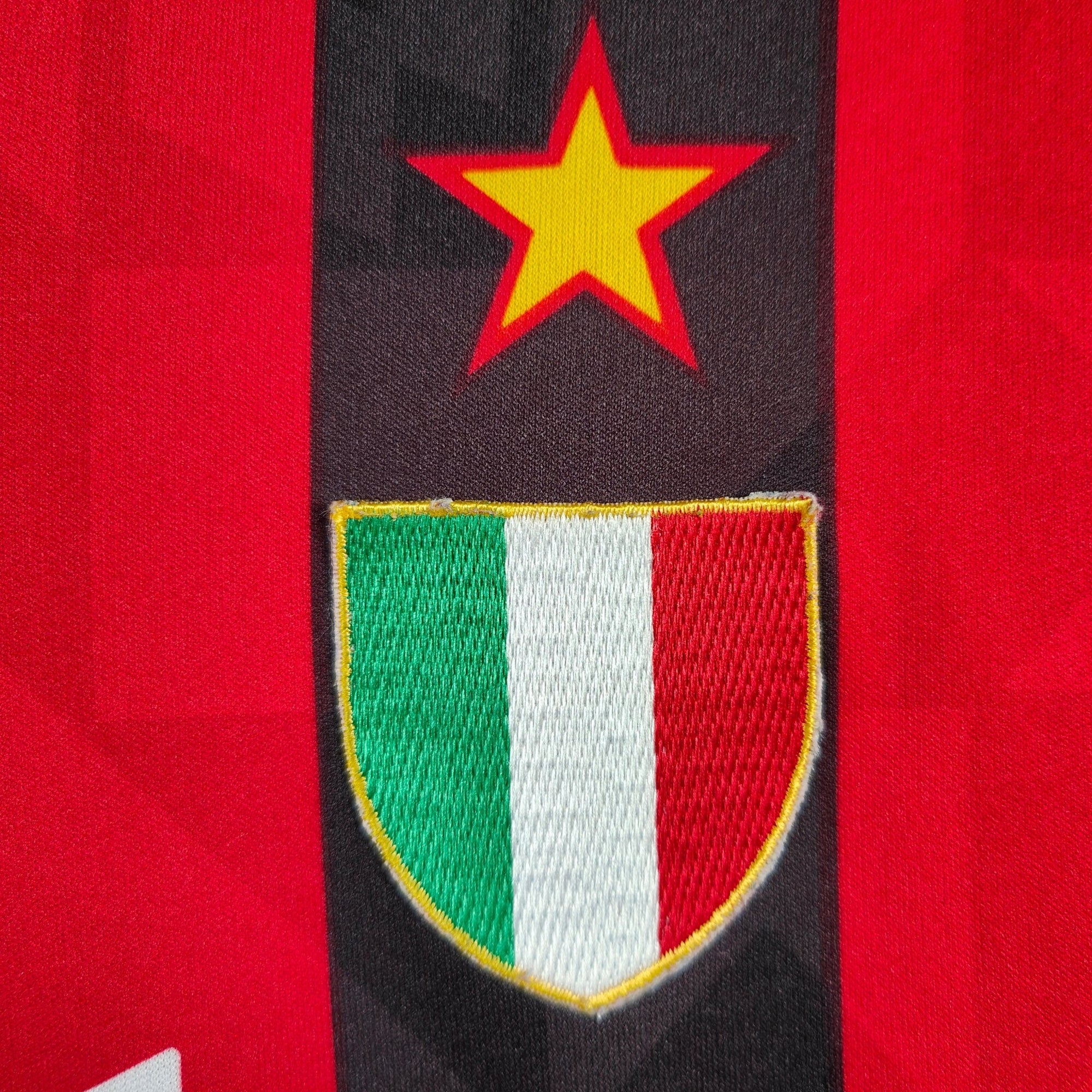 1993 - 94 AC Milan Home Shirt (Maldini) 3 - 9/10 - (M) - Eternal Pitch