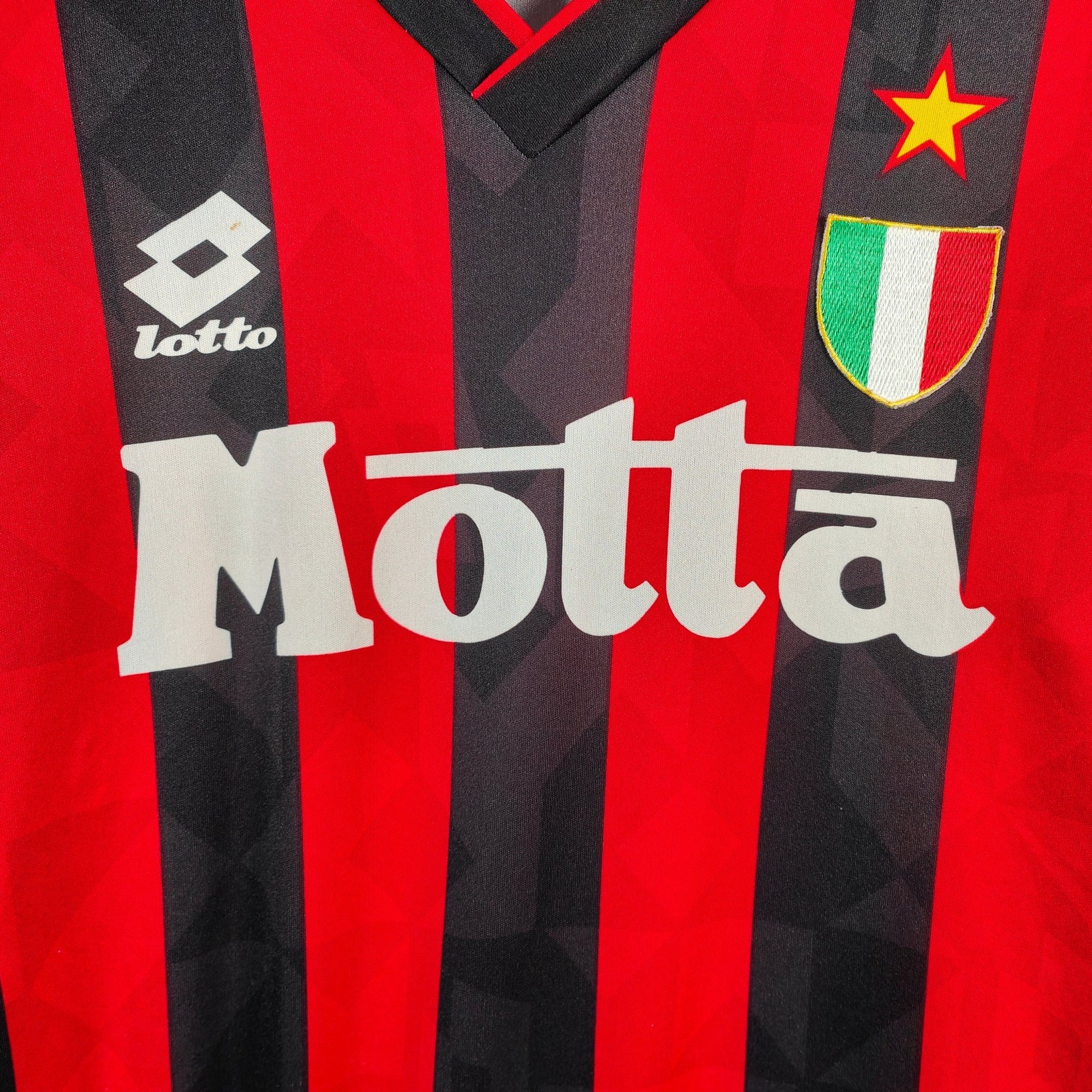 1993 - 94 AC Milan Home Shirt (Maldini) 3 - 9/10 - (M) - Eternal Pitch