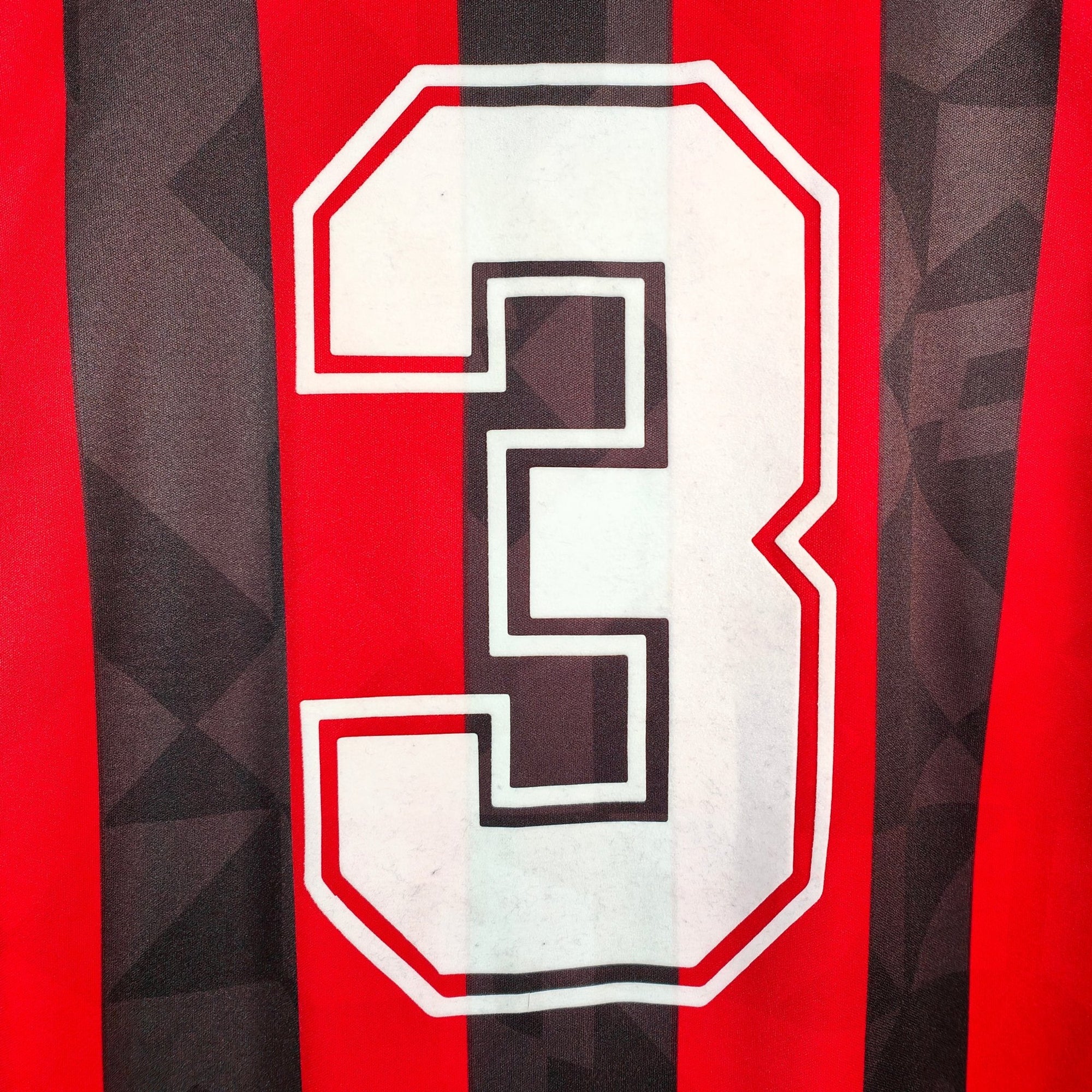 1993 - 94 AC Milan Home Shirt (Maldini) 3 - 9/10 - (M) - Eternal Pitch