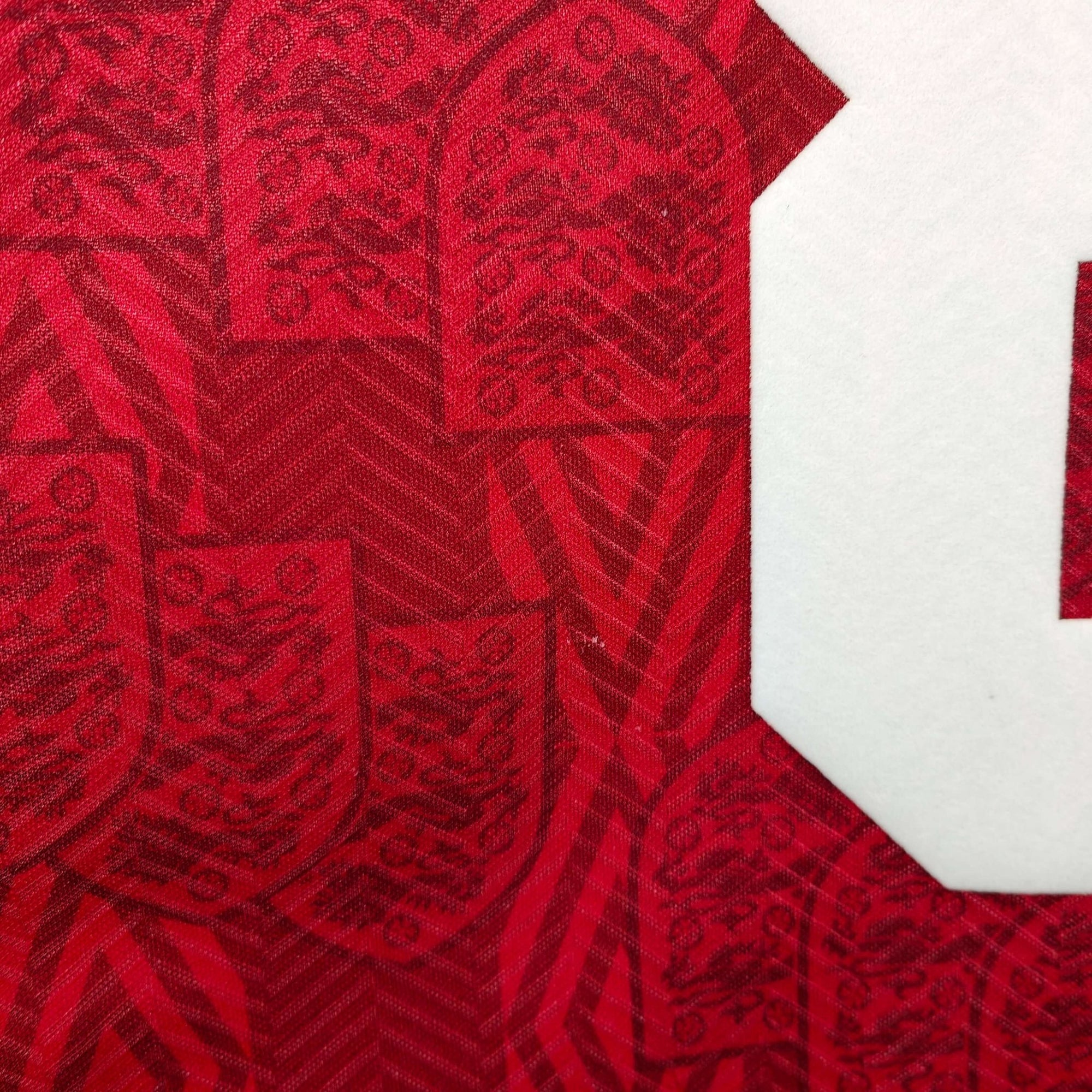 1993 - 95 England Away Shirt Gascoigne 8 - 8.5/10 - (L) - Eternal Pitch