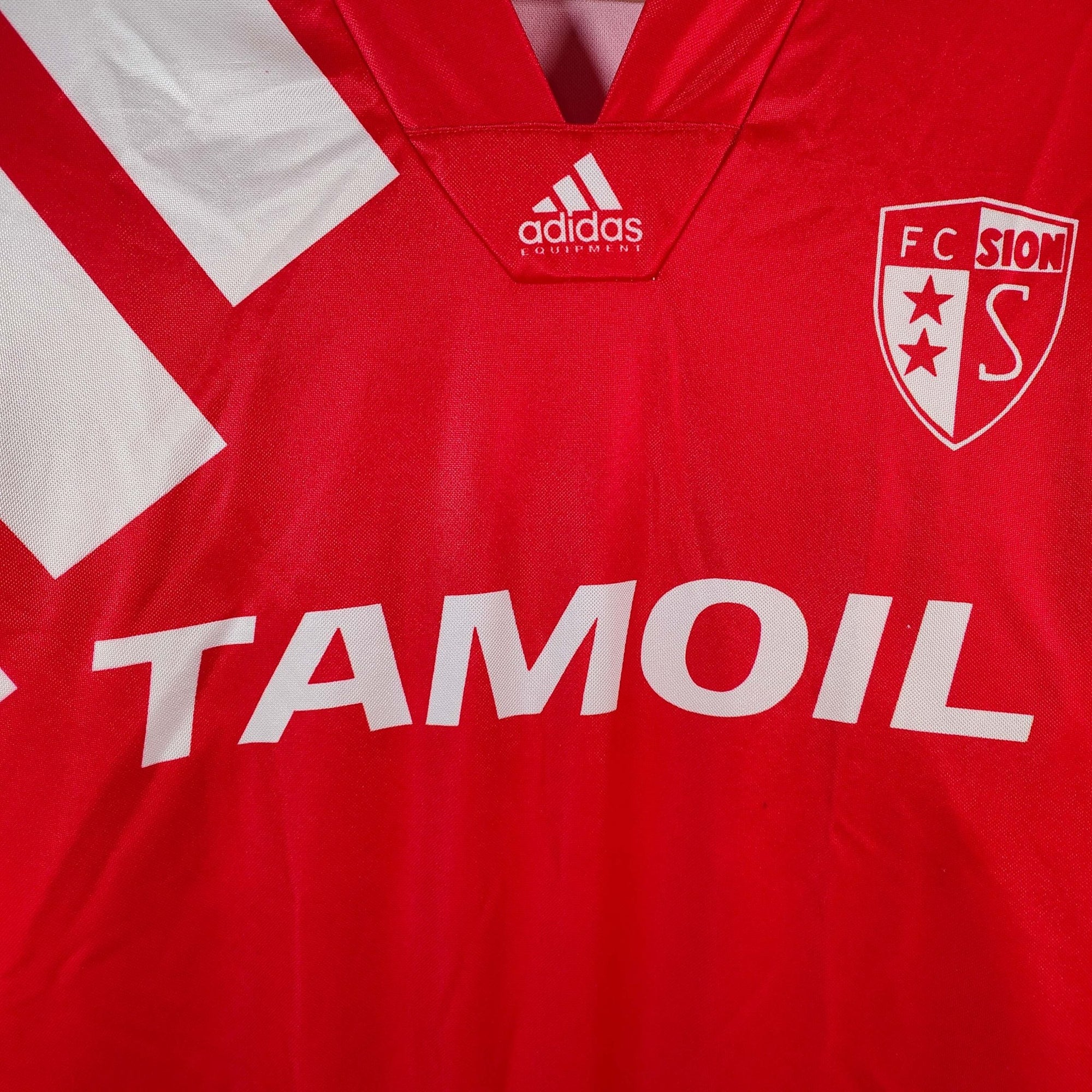1993 - 95 FC Sion Away Shirt - 9/10 - (L) - Eternal Pitch