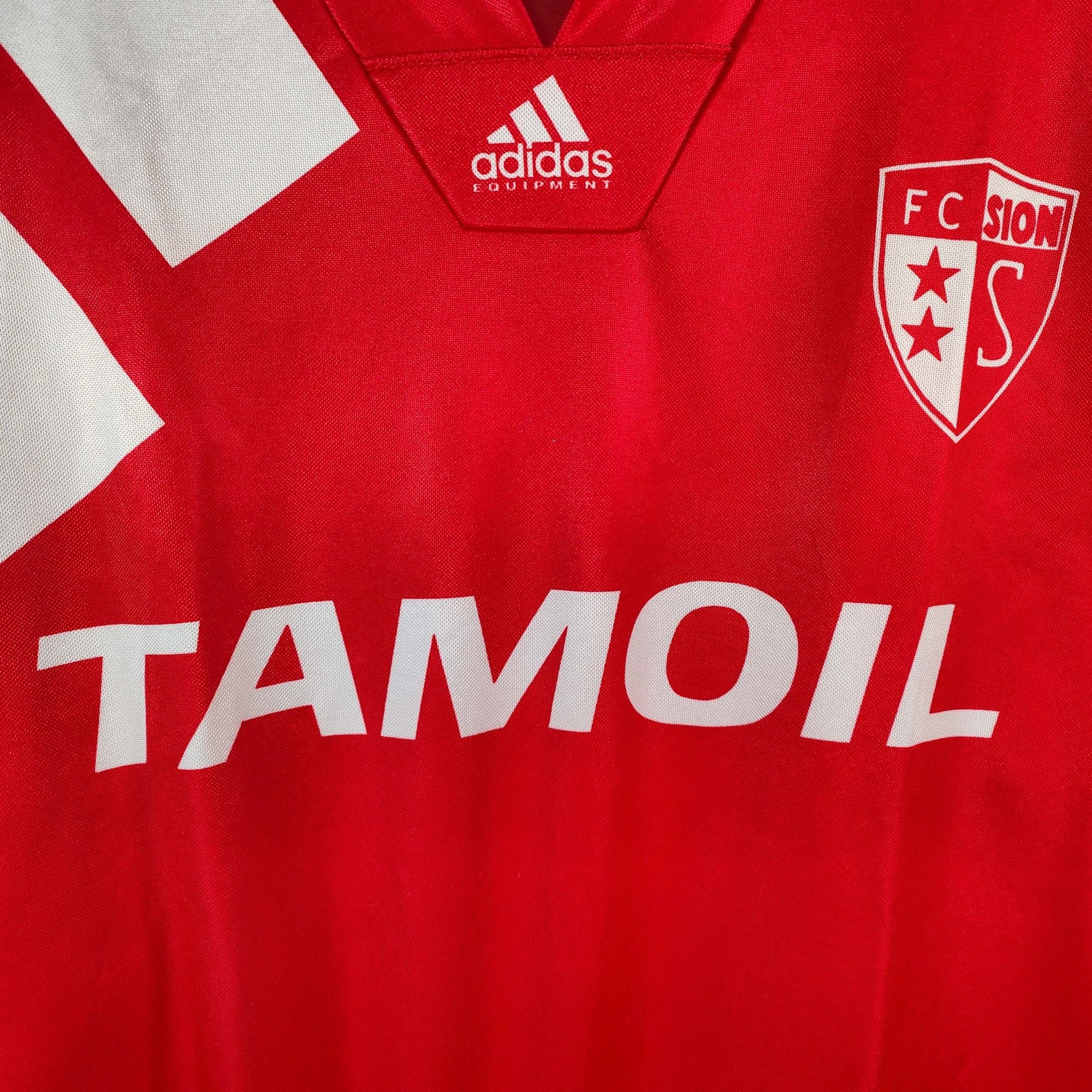 1993 - 95 FC Sion Away Shirt - 9/10 - (XL) - Eternal Pitch