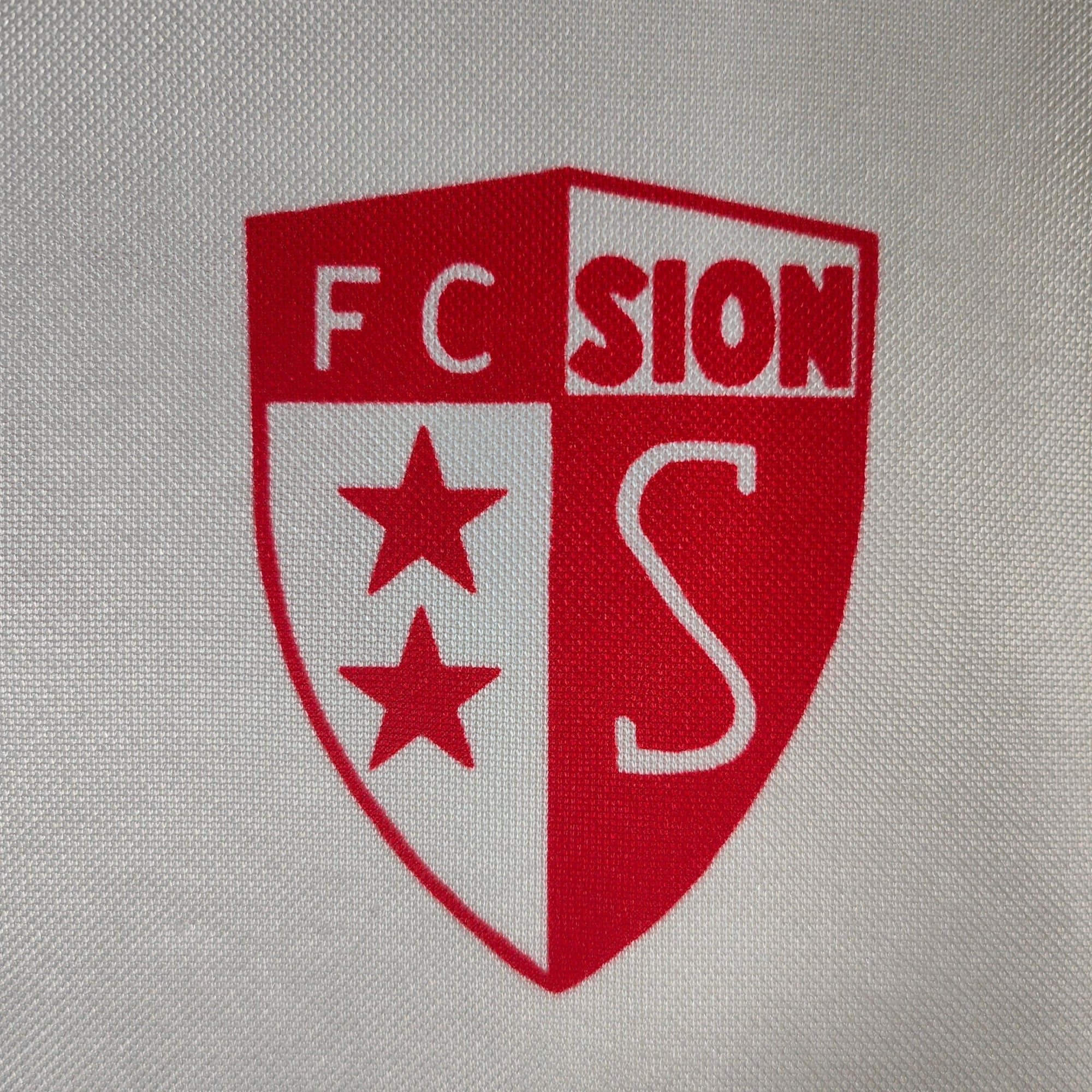 1993 - 95 FC Sion home Shirt MATCH ISSUE 9 - 8/10 - (M) - Eternal Pitch