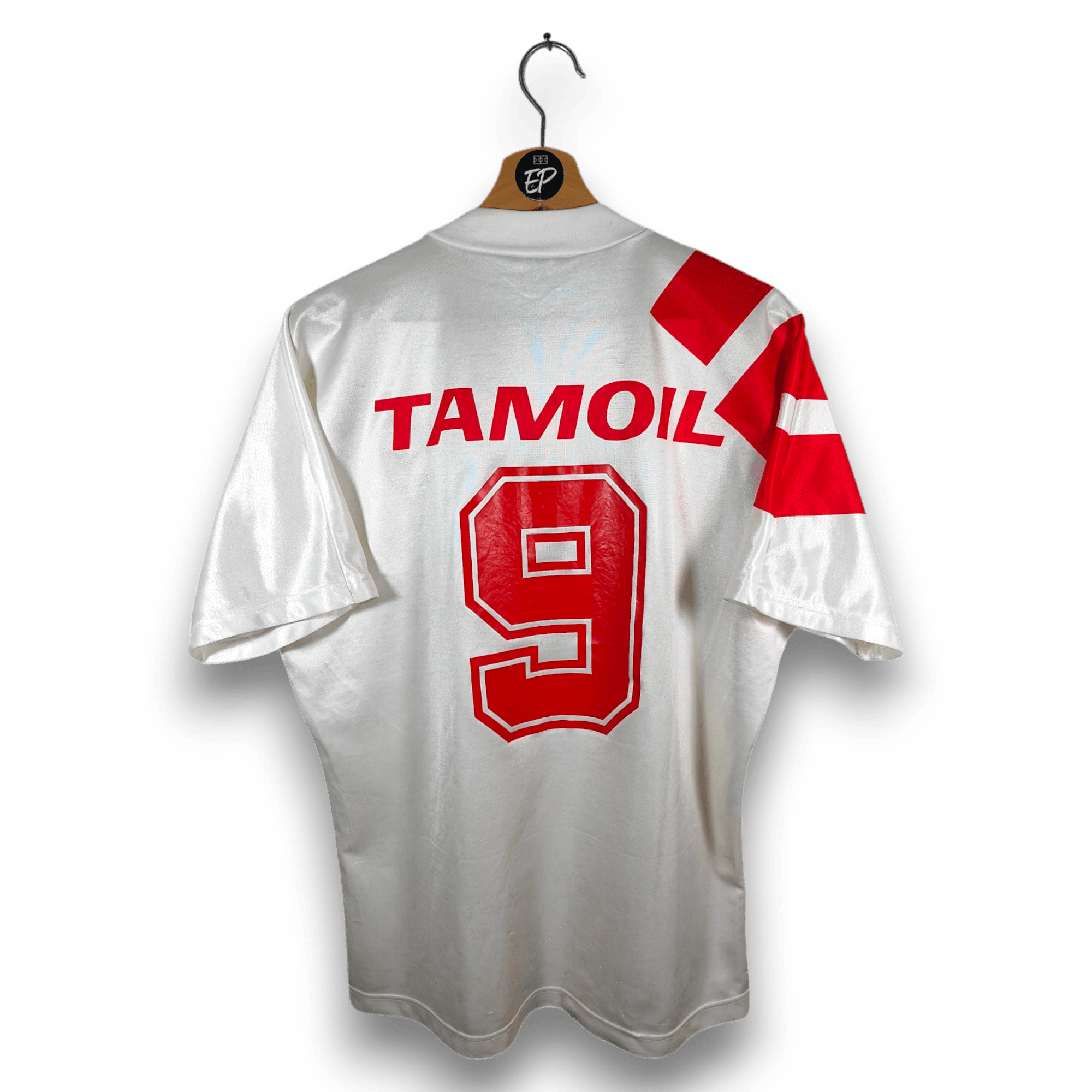 1993 - 95 FC Sion home Shirt MATCH ISSUE 9 - 8/10 - (M) - Eternal Pitch