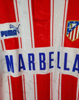 1994 - 95 Atletico Madrid Home Shirt - 8.5/10 - (XL) - Eternal Pitch