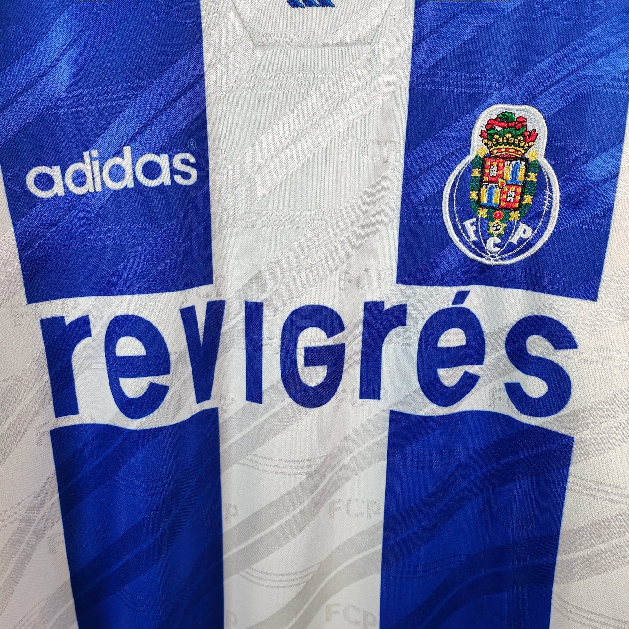 1994 - 95 FC Porto Home Shirt - 8.5/10 - (XL) - Eternal Pitch