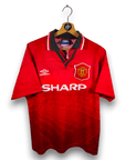 1994 - 96 Manchester United Home Shirt Cantona 7 - 8/10 - (M) - Eternal Pitch