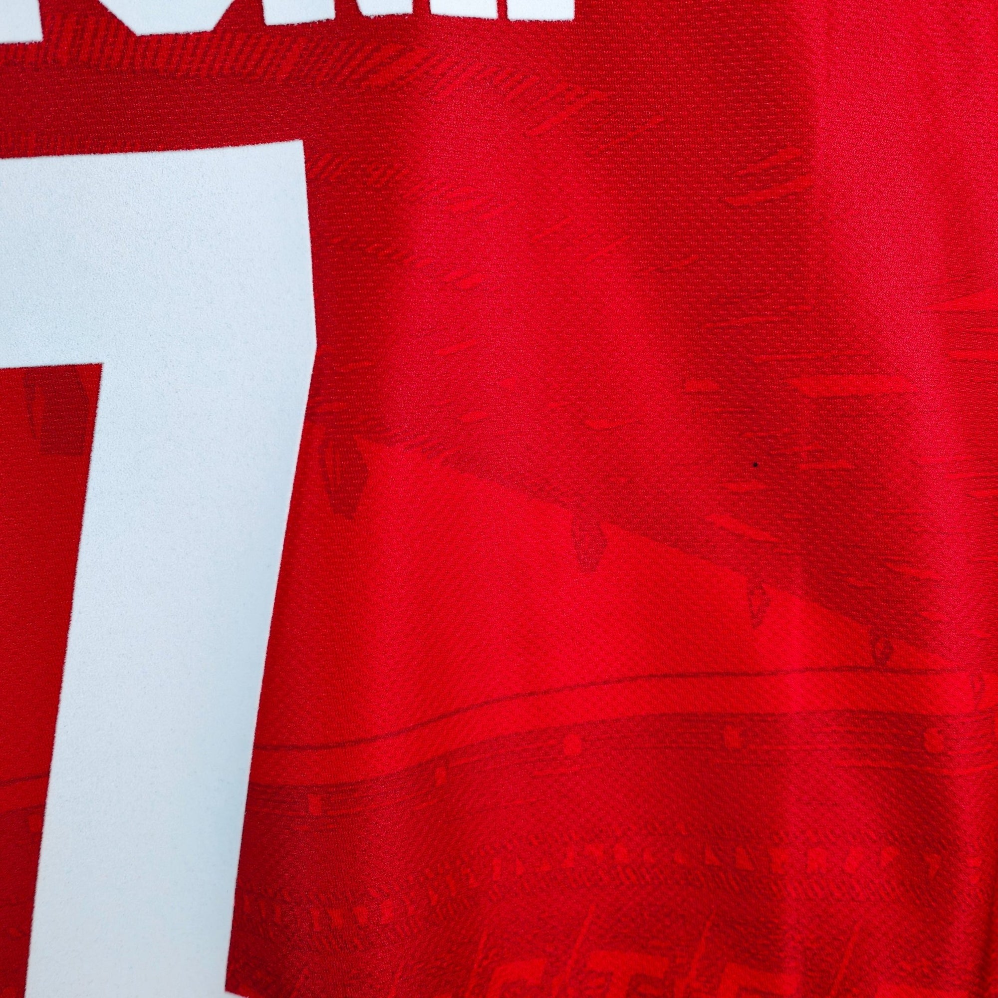 1994 - 96 Manchester United Home Shirt Cantona 7 - 9/10 - (XL) - Eternal Pitch