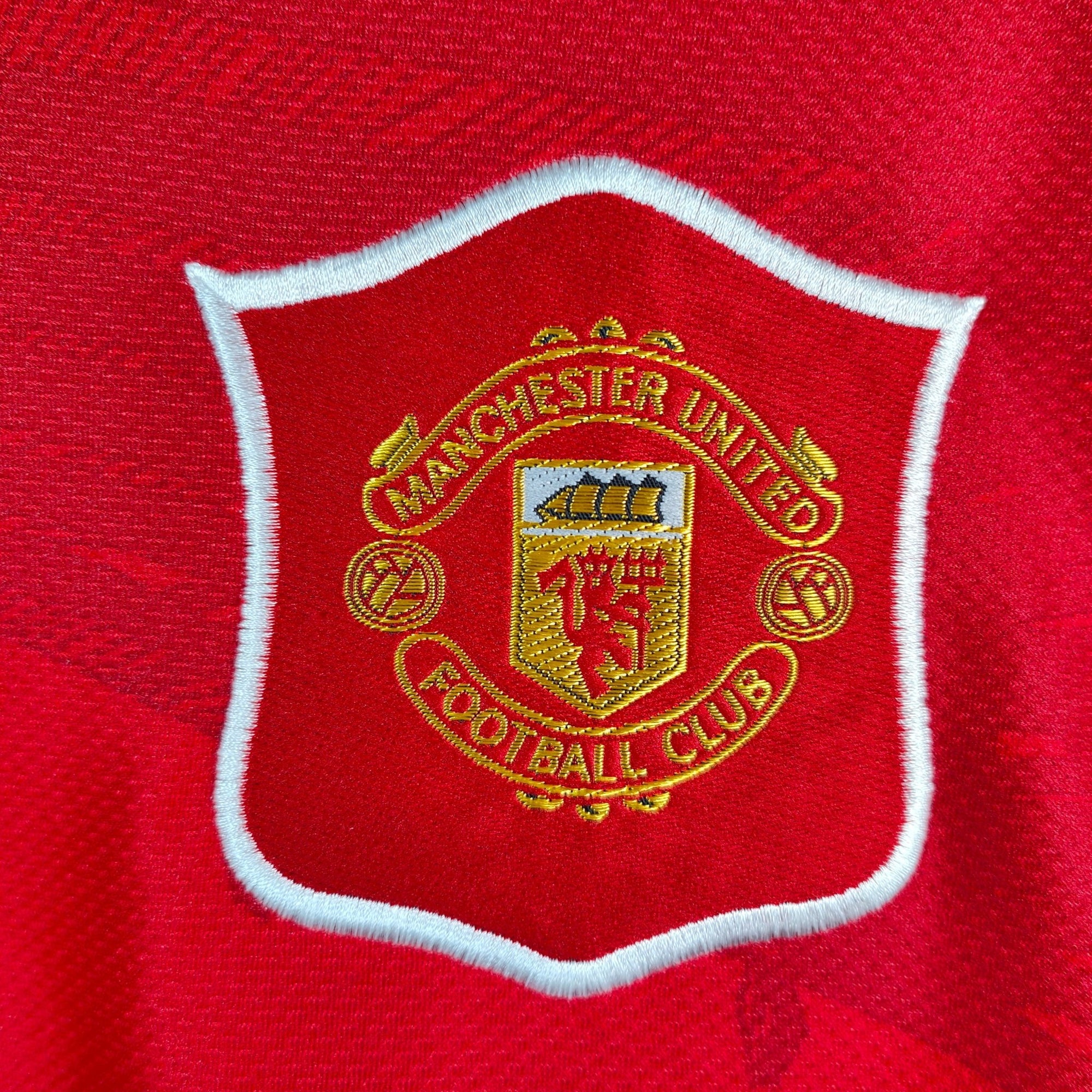 1994 - 96 Manchester United Home Shirt Cantona 7 - 9/10 - (XL) - Eternal Pitch