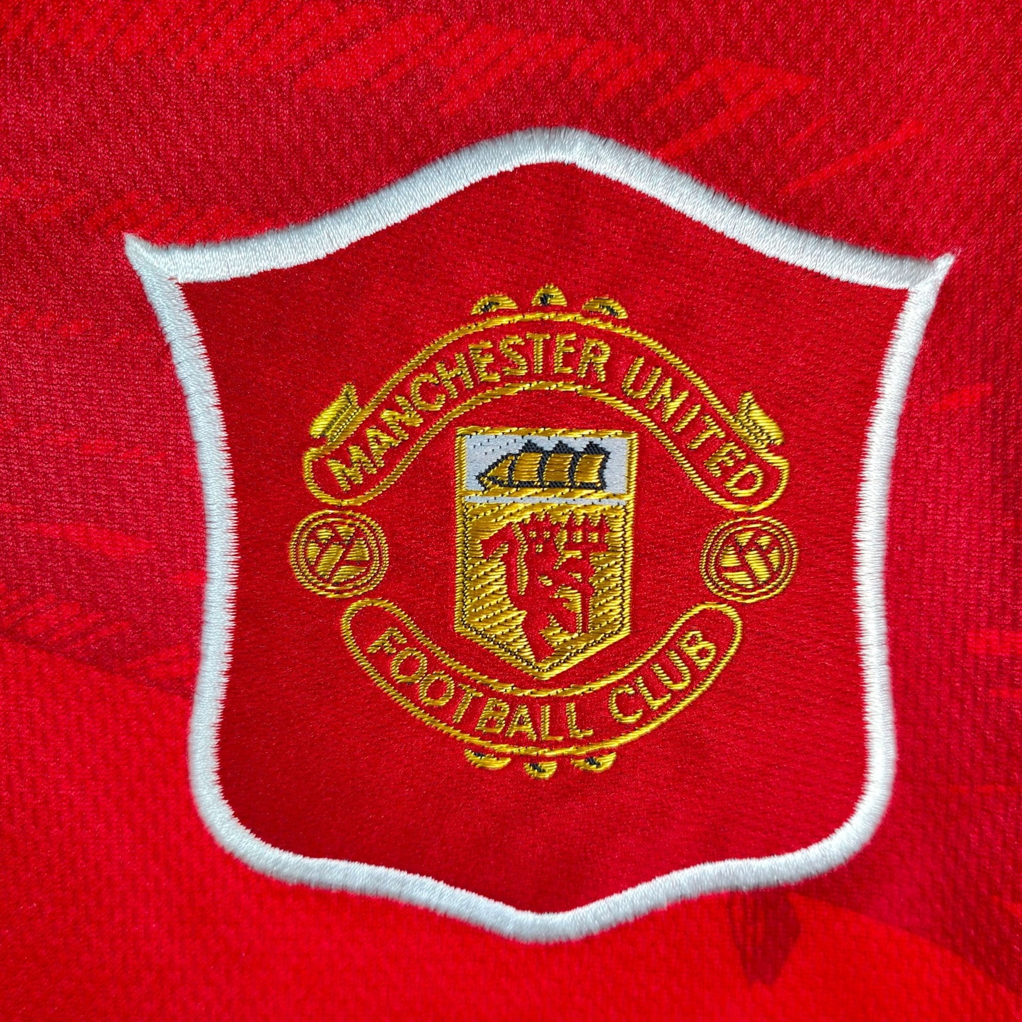 1994 - 96 Manchester United Home Shirt Cantona 7 - 9.5/10 - (L) - Eternal Pitch