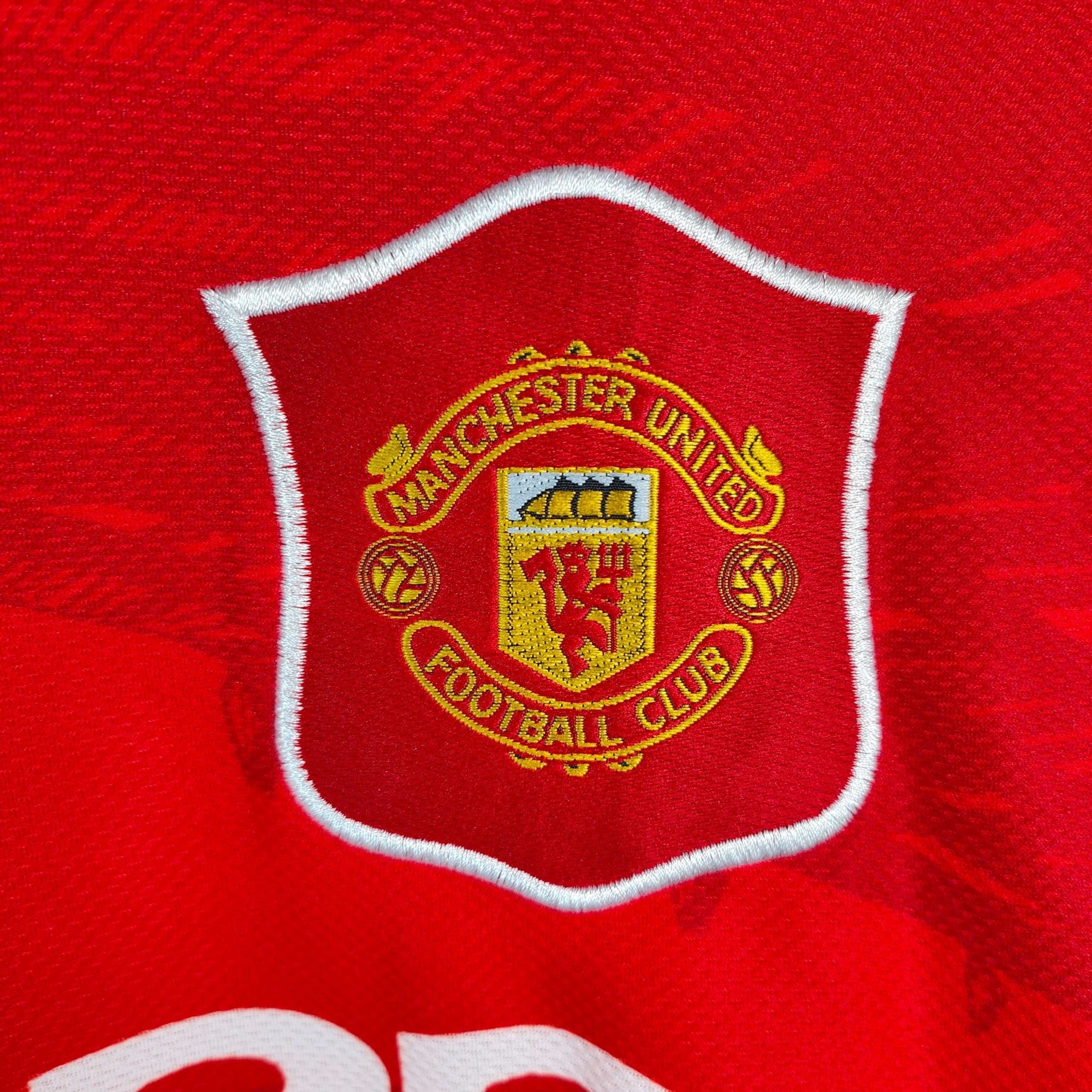 1994 - 96 Manchester United Home Shirt Cantona 7 - 9.5/10 - (XL) - Eternal Pitch