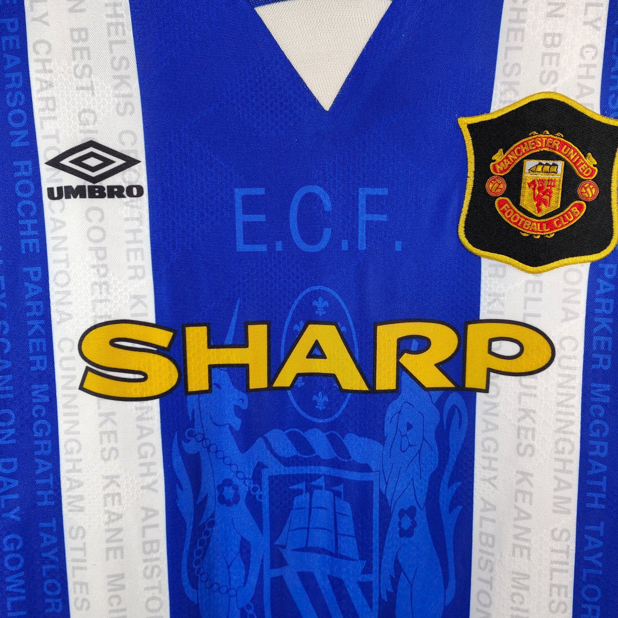 1994 - 96 Manchester United Third Shirt - 9/10 - (M) - Eternal Pitch