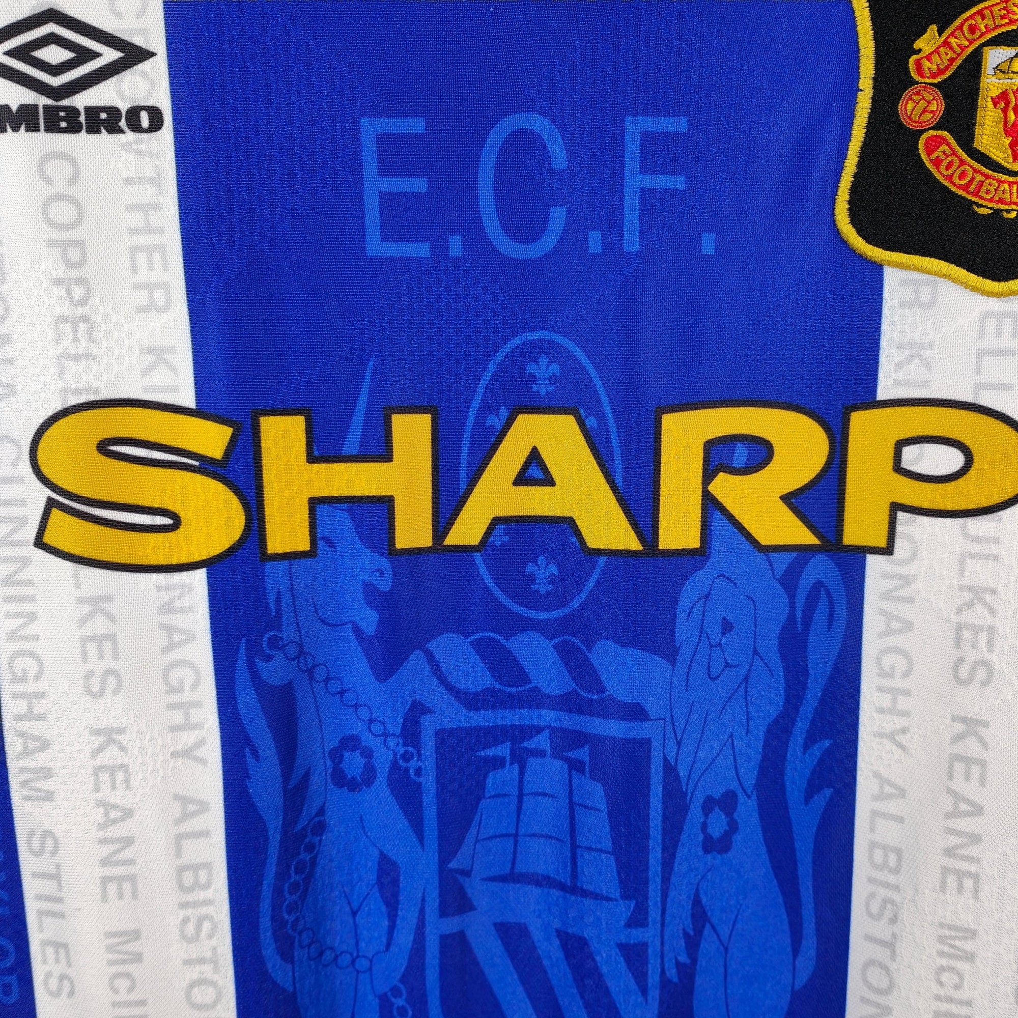 1994 - 96 Manchester United Third Shirt - 9/10 - (M) - Eternal Pitch