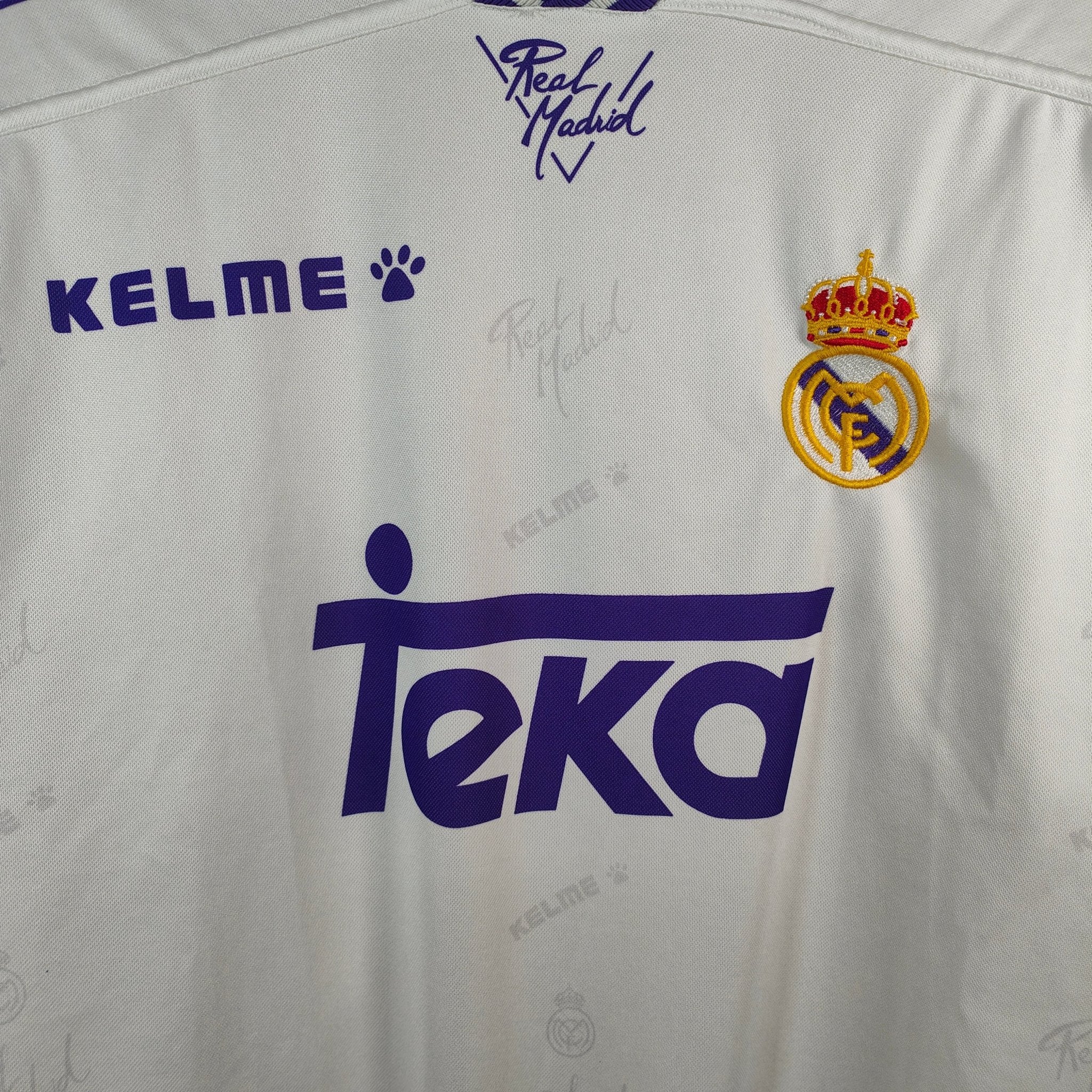 1994-96 Real Madrid Home Shirt - 8.5/10 - (L) – – Eternal Pitch