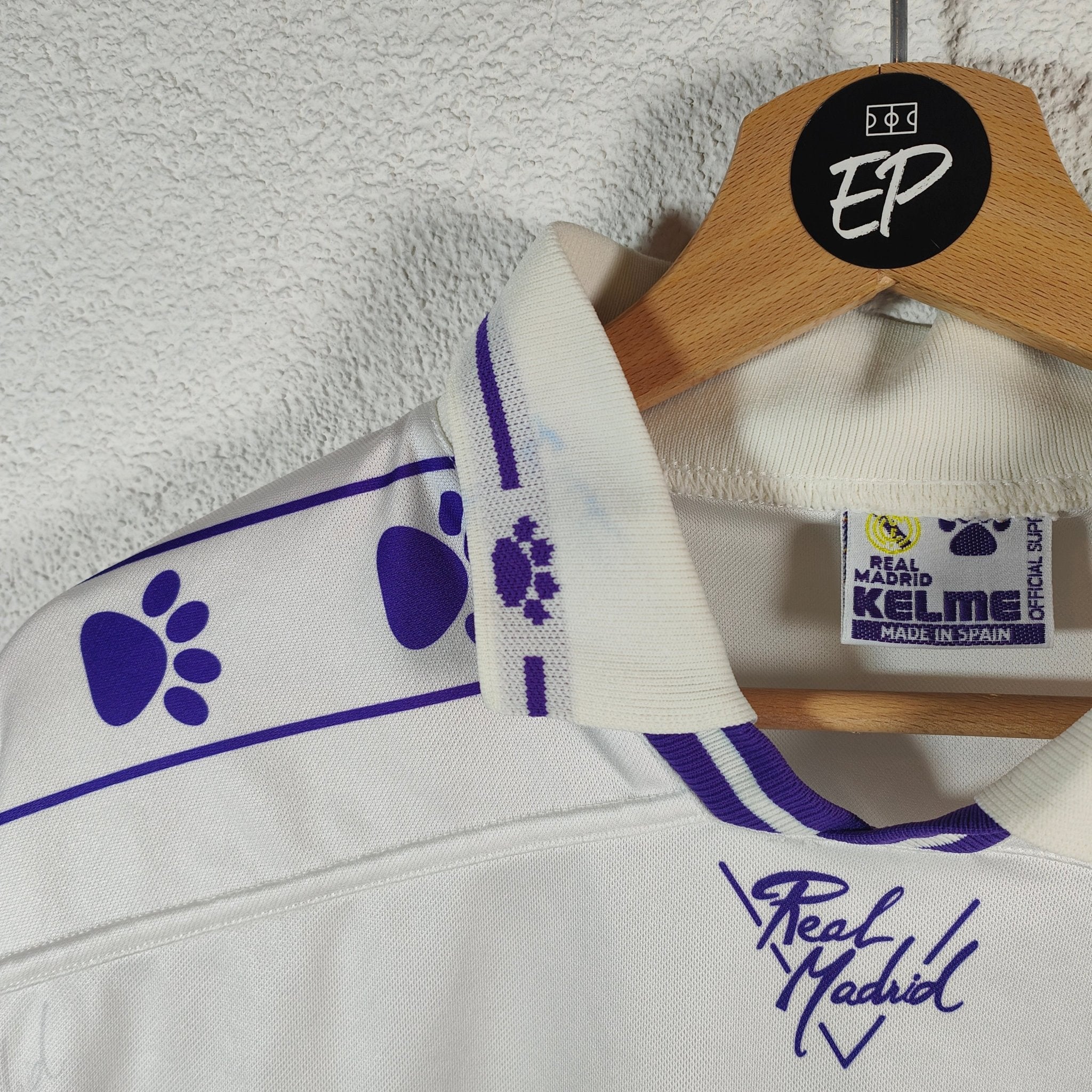 1994-96 Real Madrid Home Shirt - 8.5/10 - (L) – Eternal Pitch