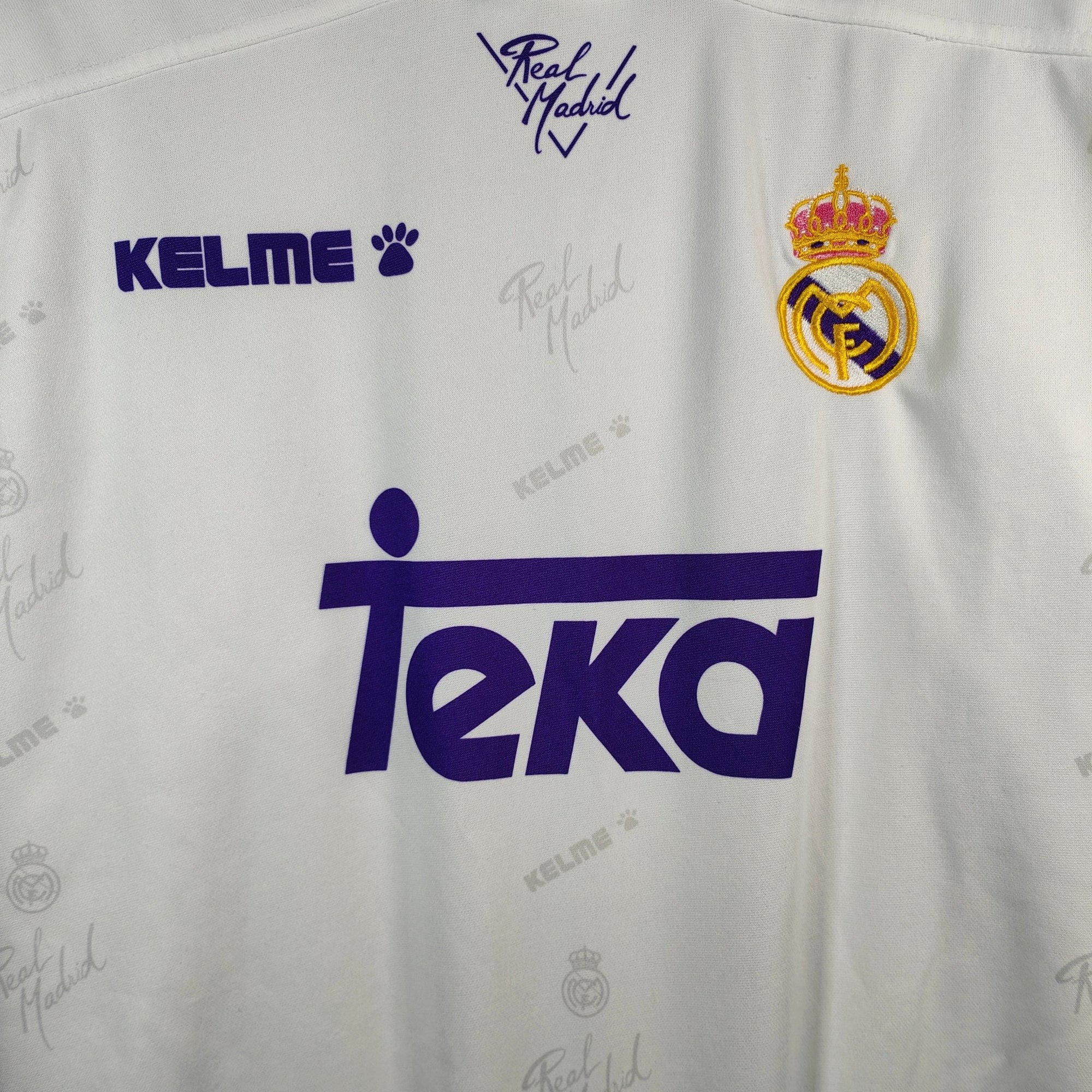 1994 - 96 Real Madrid Home Shirt - 9/10 - (L) - Eternal Pitch