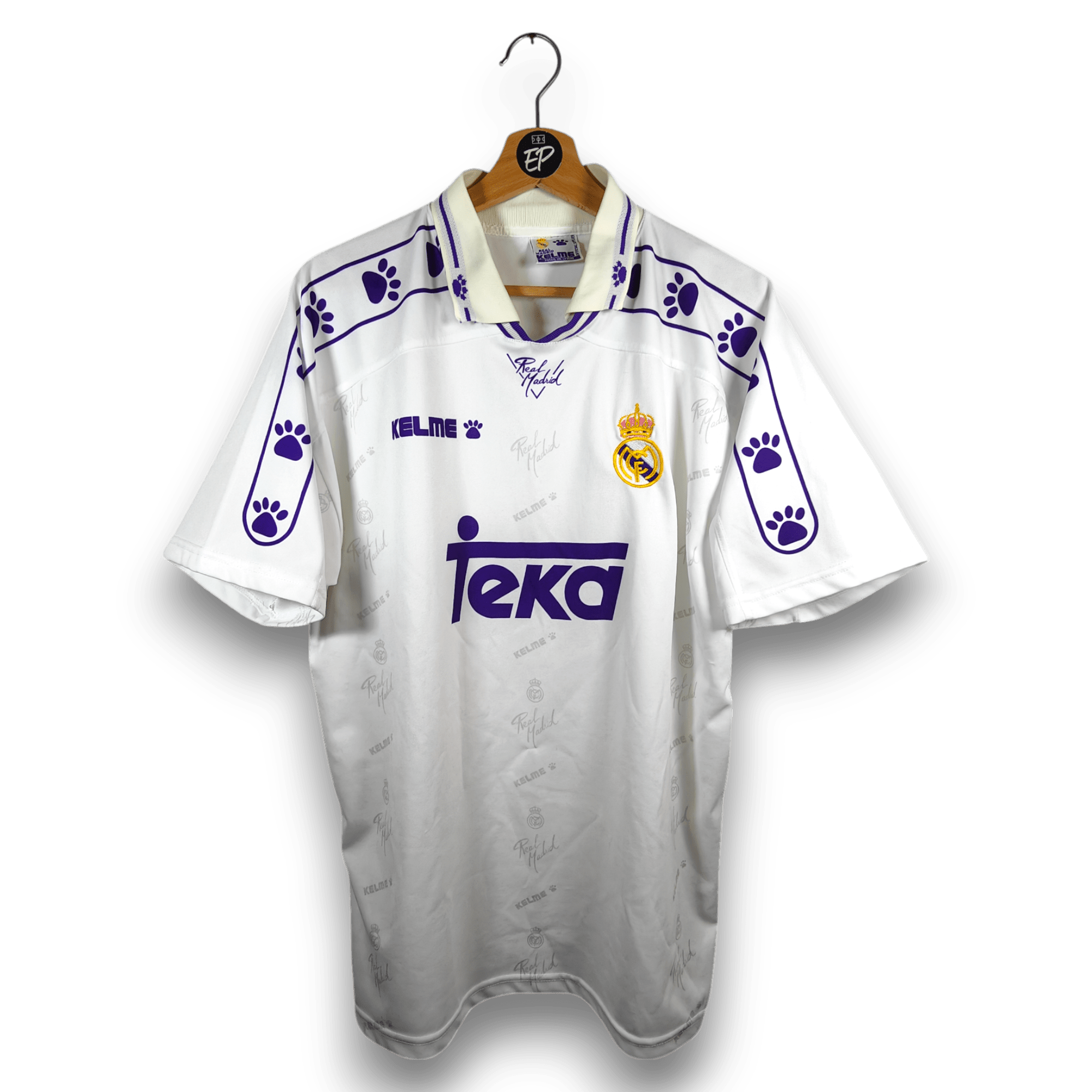 1994 - 96 Real Madrid Home Shirt - 9/10 - (L) - Eternal Pitch
