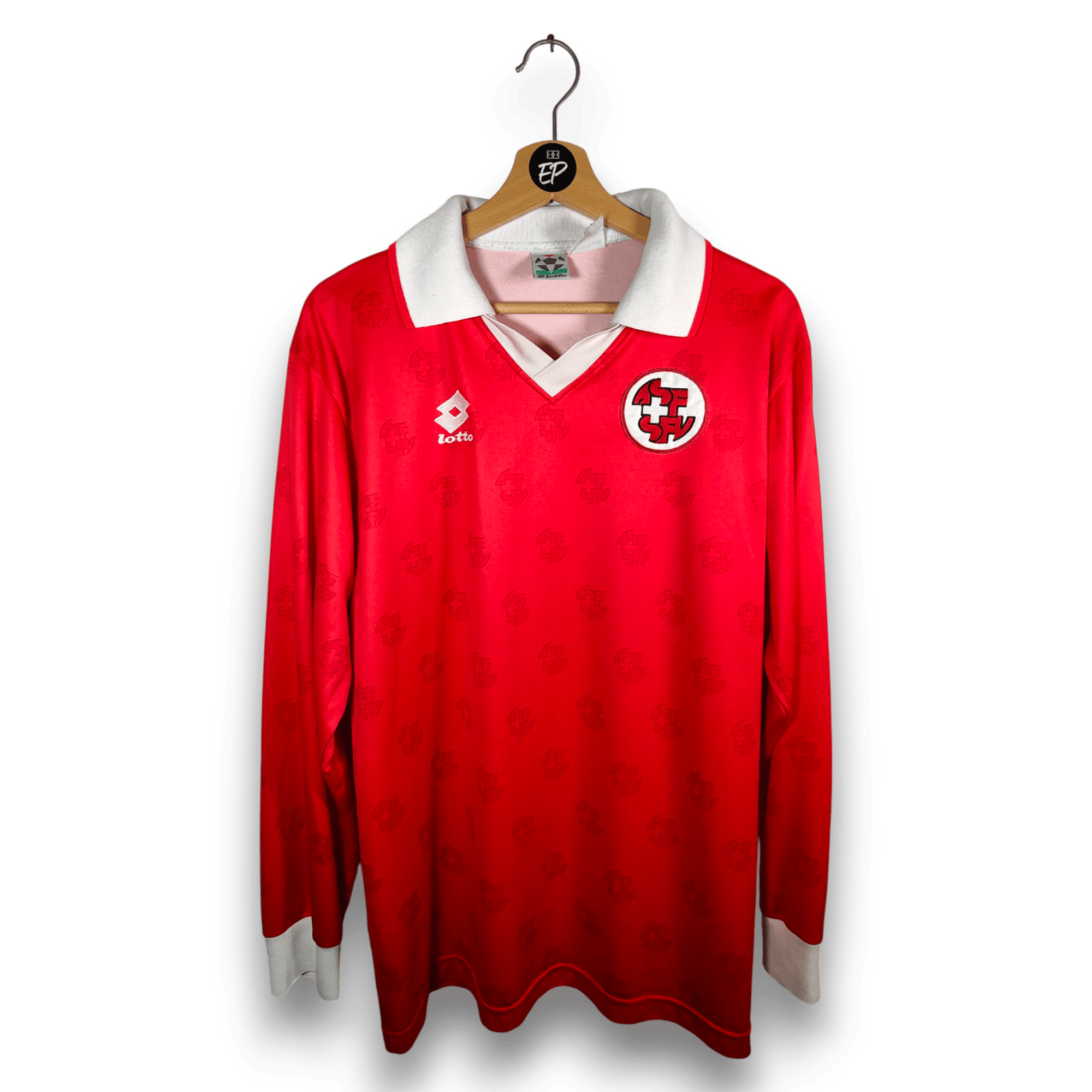 1994 - 96 Switzerland Home Shirt LS - 9/10 - (XL) - Eternal Pitch