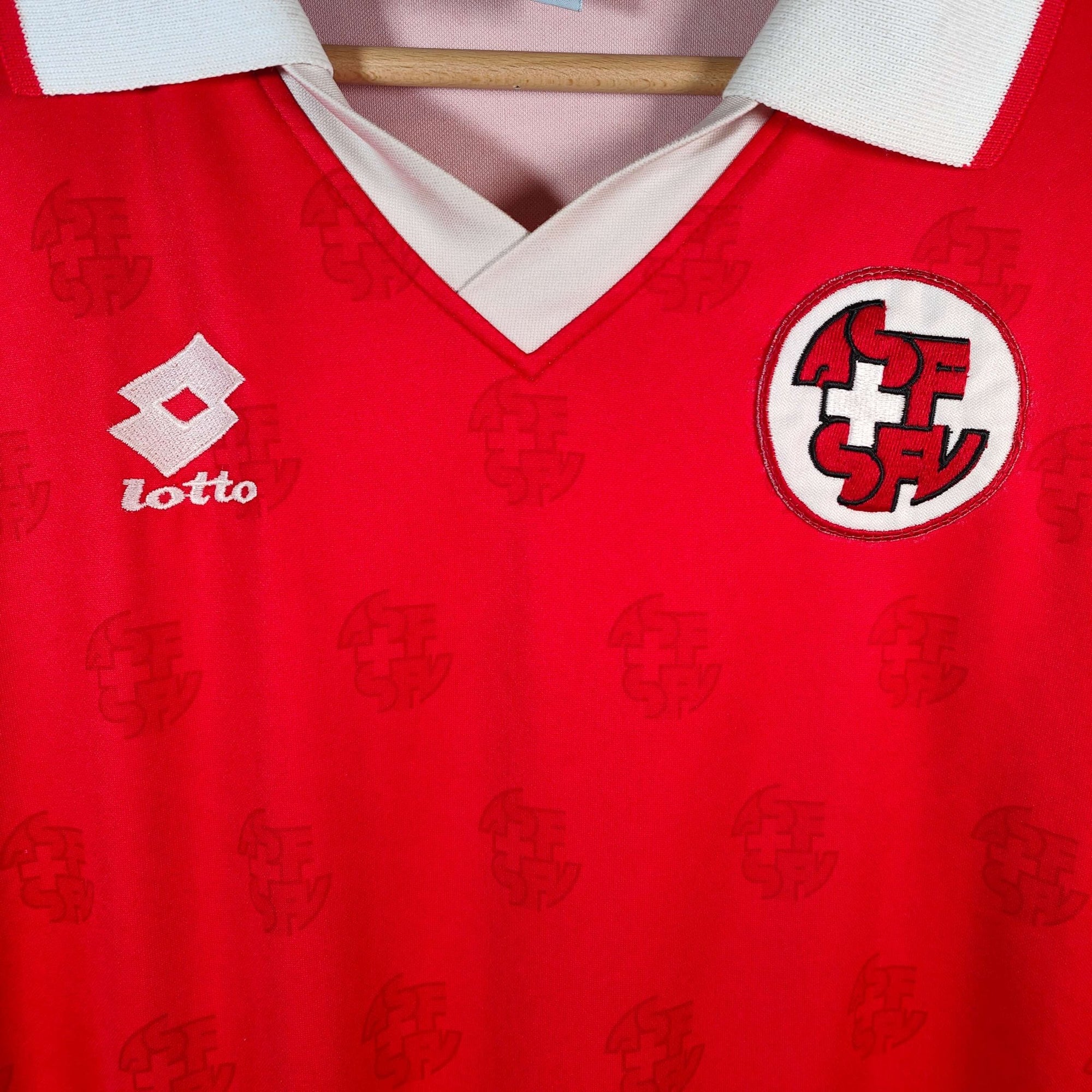 1994 - 96 Switzerland Home Shirt LS - 9/10 - (XL) - Eternal Pitch
