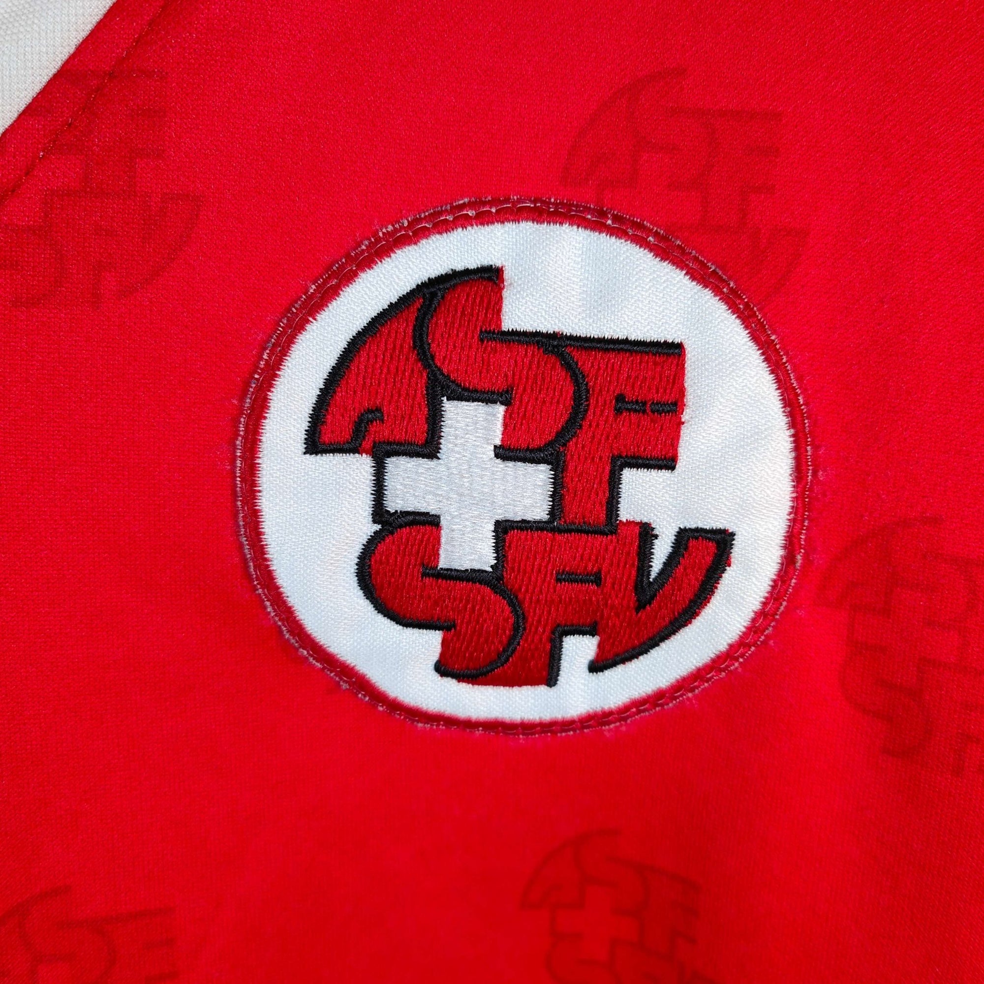 1994 - 96 Switzerland Home Shirt LS - 9/10 - (XL) - Eternal Pitch