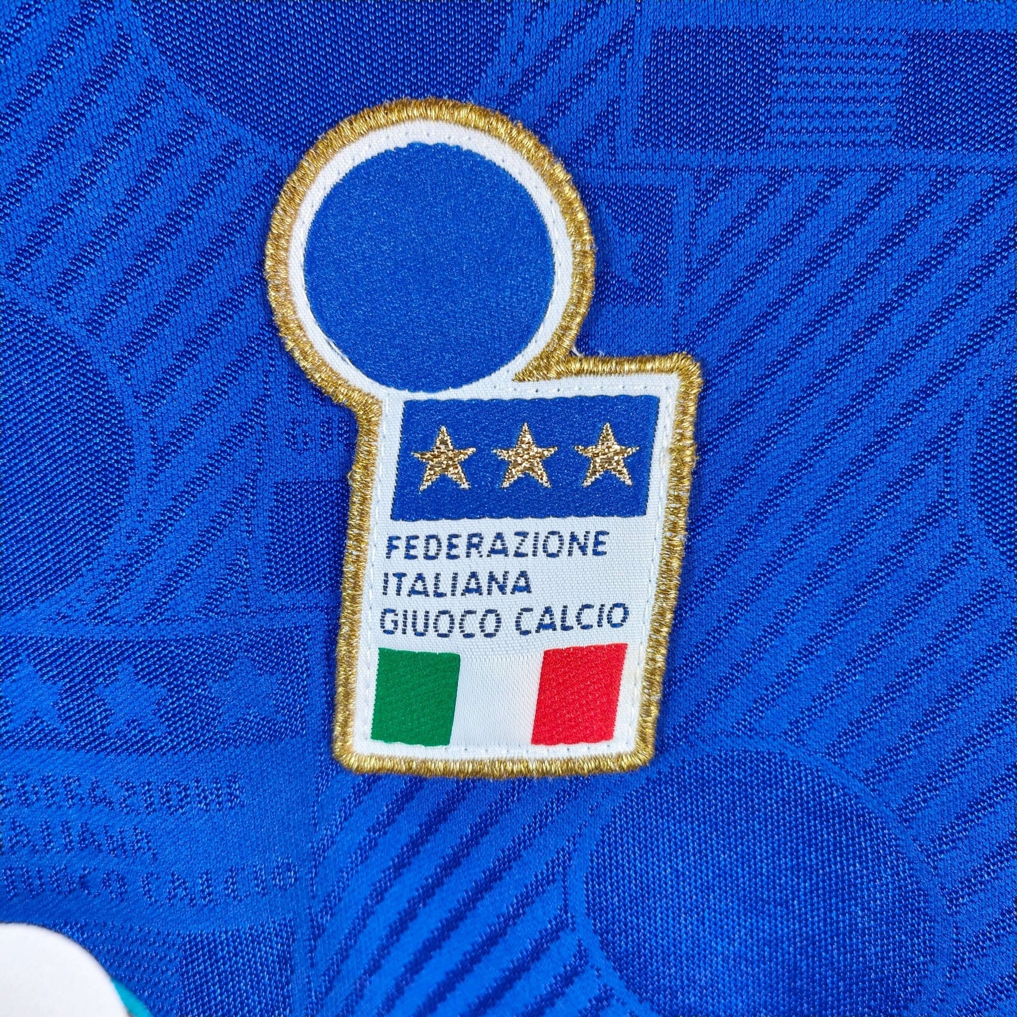 1994 Italy Home Shirt Baggio LS 10 - 9.5/10 - (M) - Eternal Pitch
