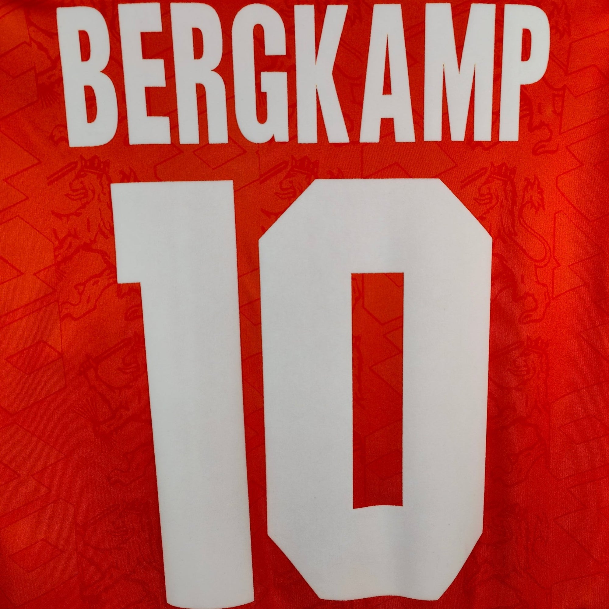 1994 Netherlands Home Shirt Bergkamp 10 - 8.5/10 - (M) - Eternal Pitch