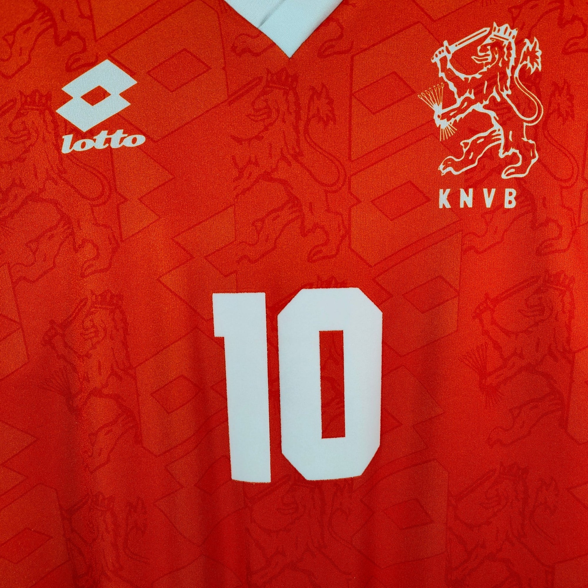 1994 Netherlands Home Shirt Bergkamp 10 - 8.5/10 - (M) - Eternal Pitch