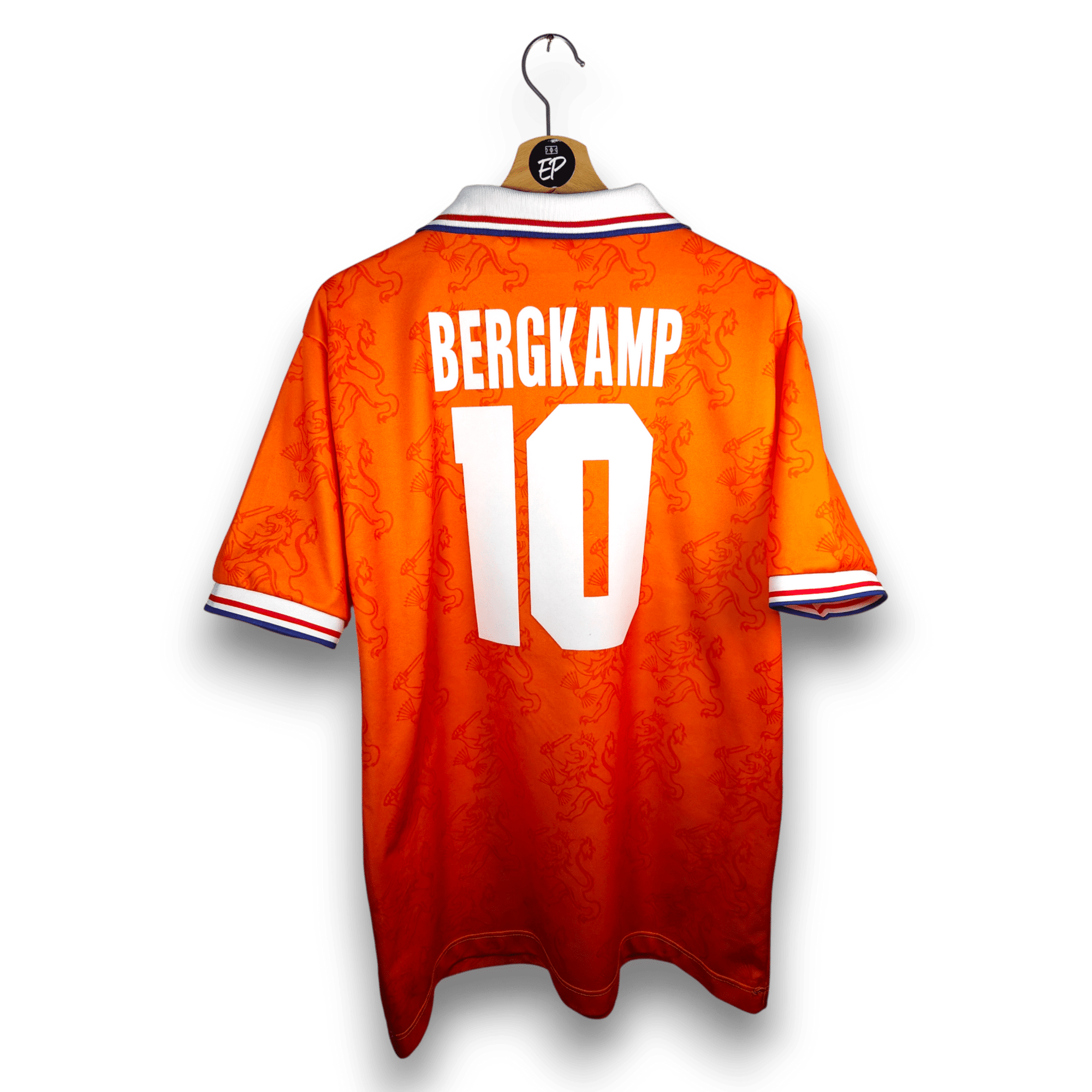1994 Netherlands Home Shirt Bergkamp 10 - 8.5/10 - (XL) - Eternal Pitch