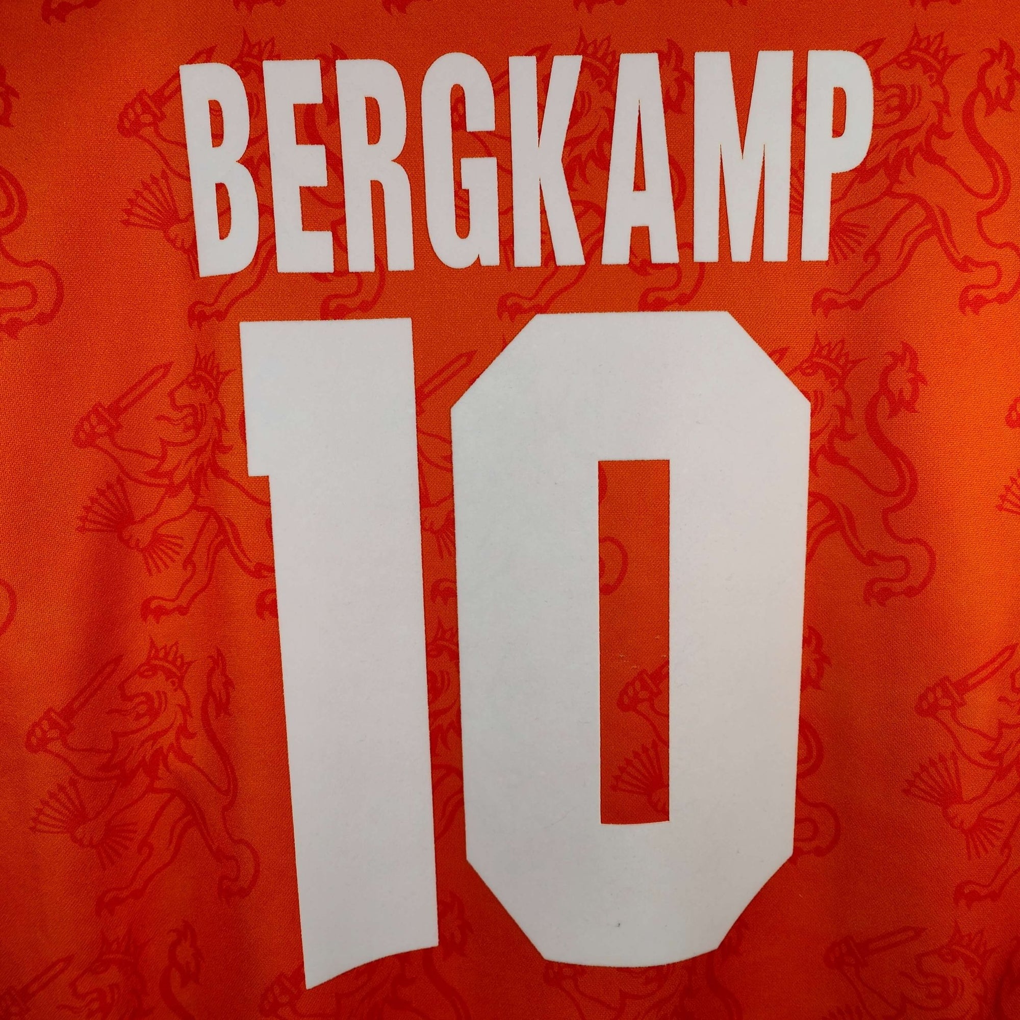 1994 Netherlands Home Shirt Bergkamp 10 - 8.5/10 - (XL) - Eternal Pitch