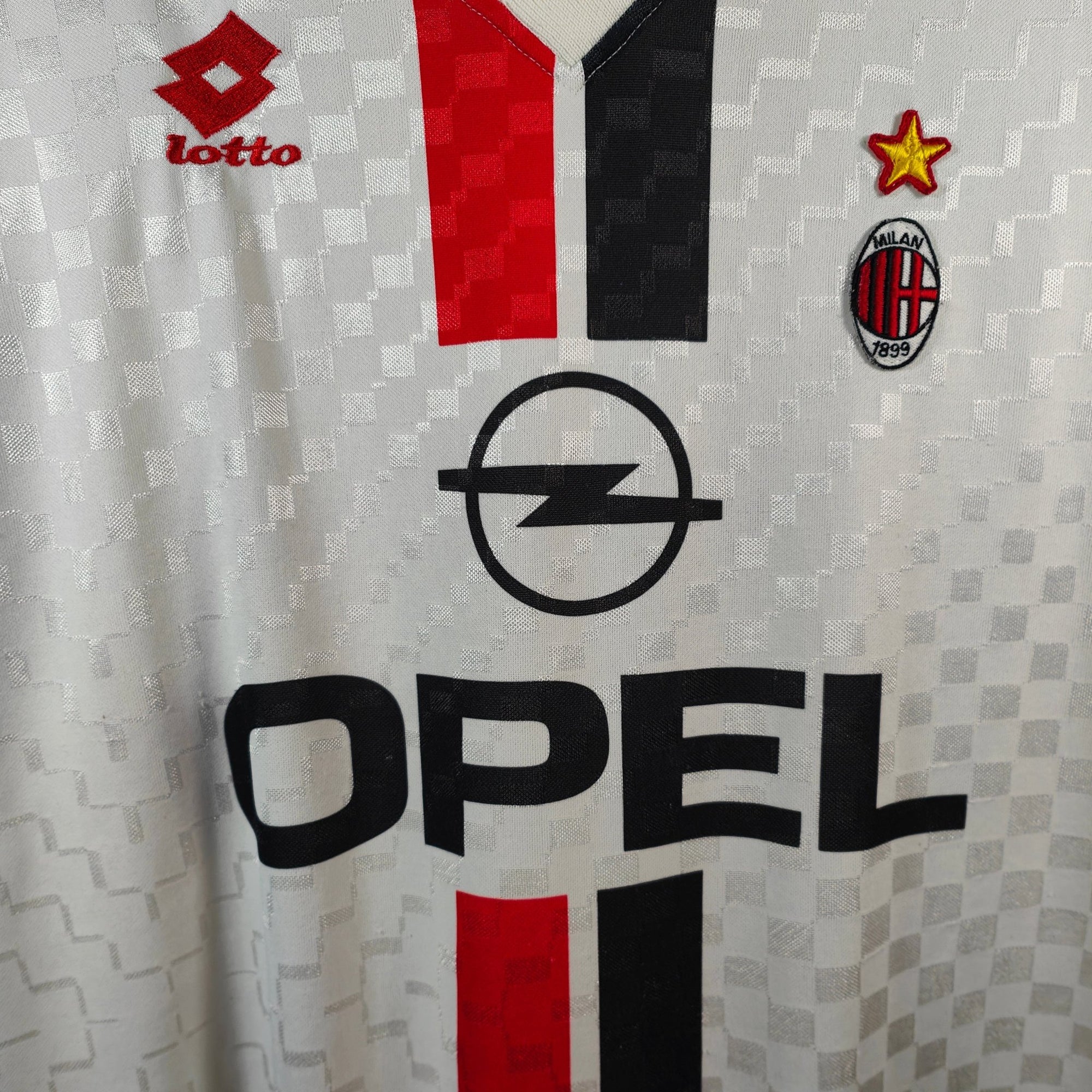 1995 - 96 AC Milan Away Shirt - 8/10 - (XL) - Eternal Pitch