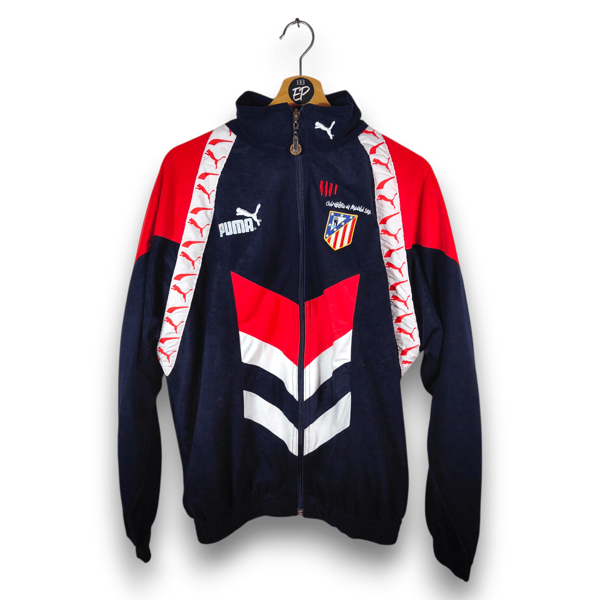 1995 - 96 Atletico Madrid Vest - 9.5/10 - (M) - Eternal Pitch
