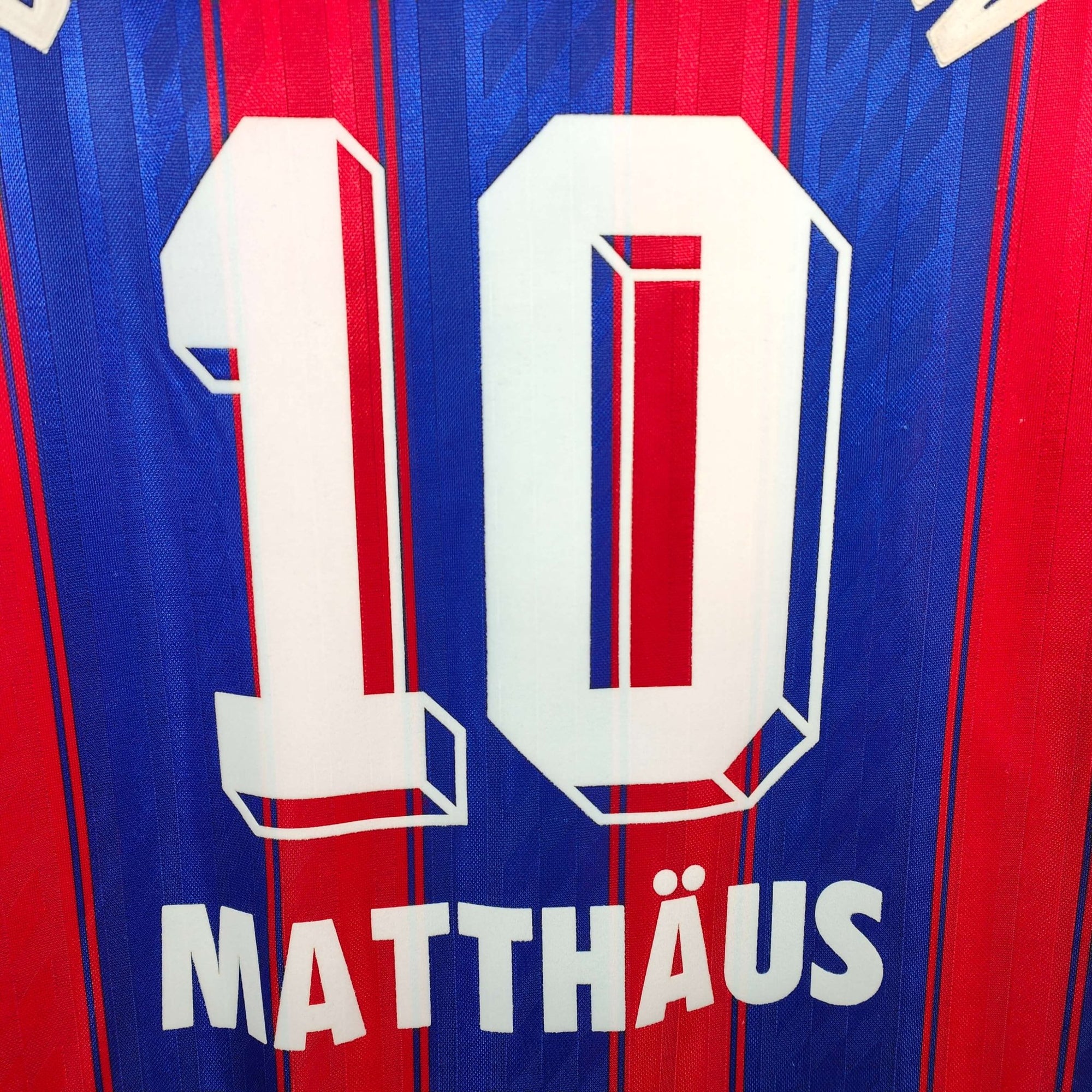 1995 - 97 Bayern Munich Home Shirt Matthaus 10 - 7.5/10 - (XL) - Eternal Pitch