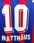 1995 - 97 Bayern Munich Home Shirt Matthaus 10 - 7.5/10 - (XL) - Eternal Pitch