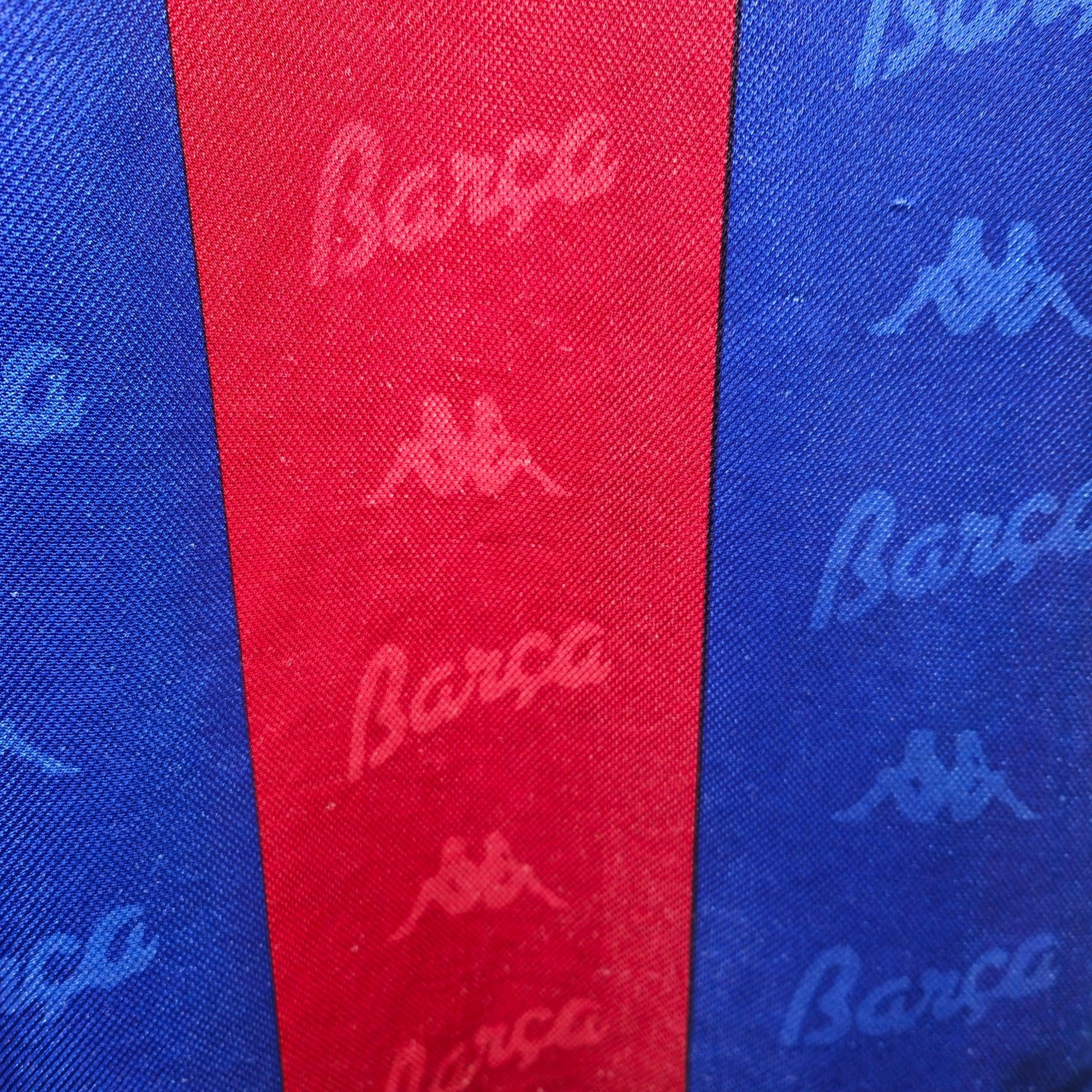 1995 - 97 FC Barcelona Home Shirt - 8/10 - (L) - Eternal Pitch