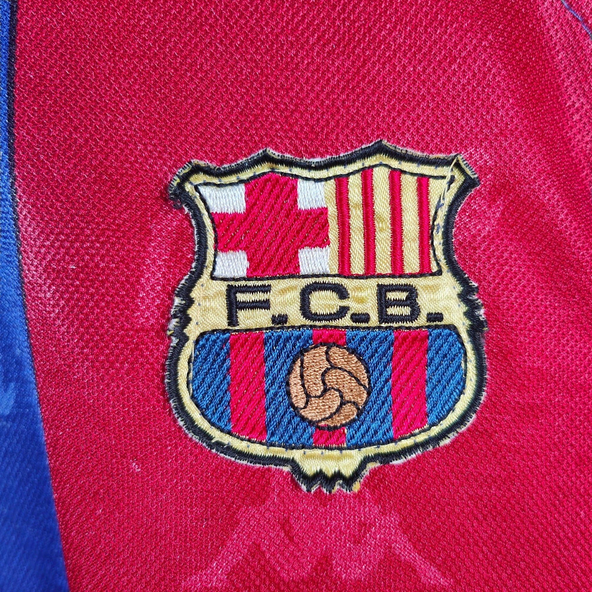 1995 - 97 FC Barcelona Home Shirt - 8/10 - (L) - Eternal Pitch