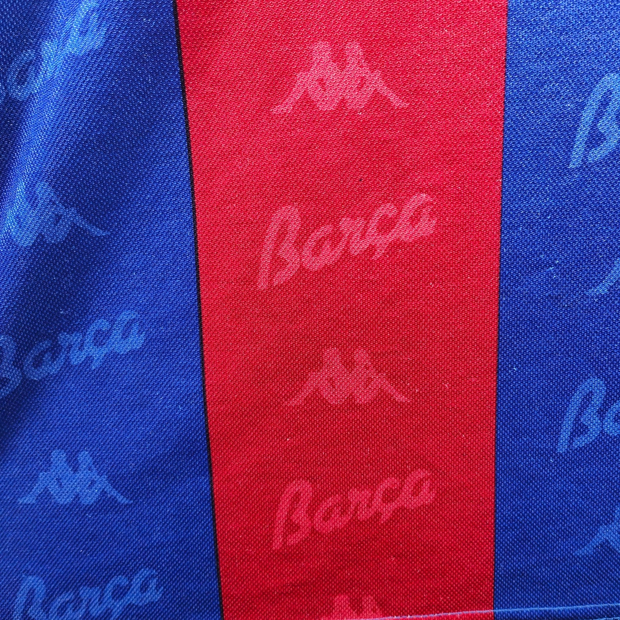1995 - 97 FC Barcelona Home Shirt - 8/10 - (L) - Eternal Pitch