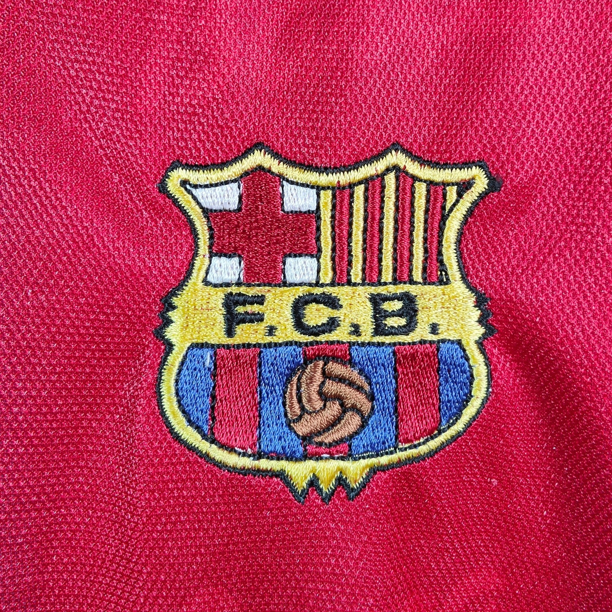 1995 - 97 FC Barcelona Home Shirt - 9.5/10 - (L) - Eternal Pitch