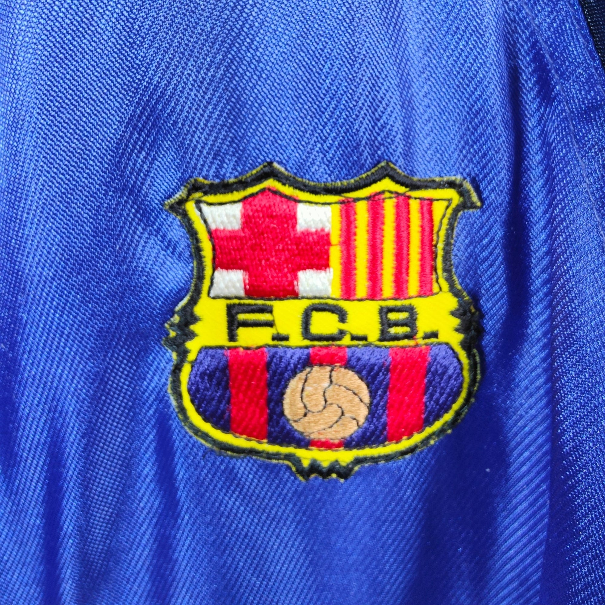 1995 - 97 FC Barcelona Vest - 9/10 - (XL) - Eternal Pitch