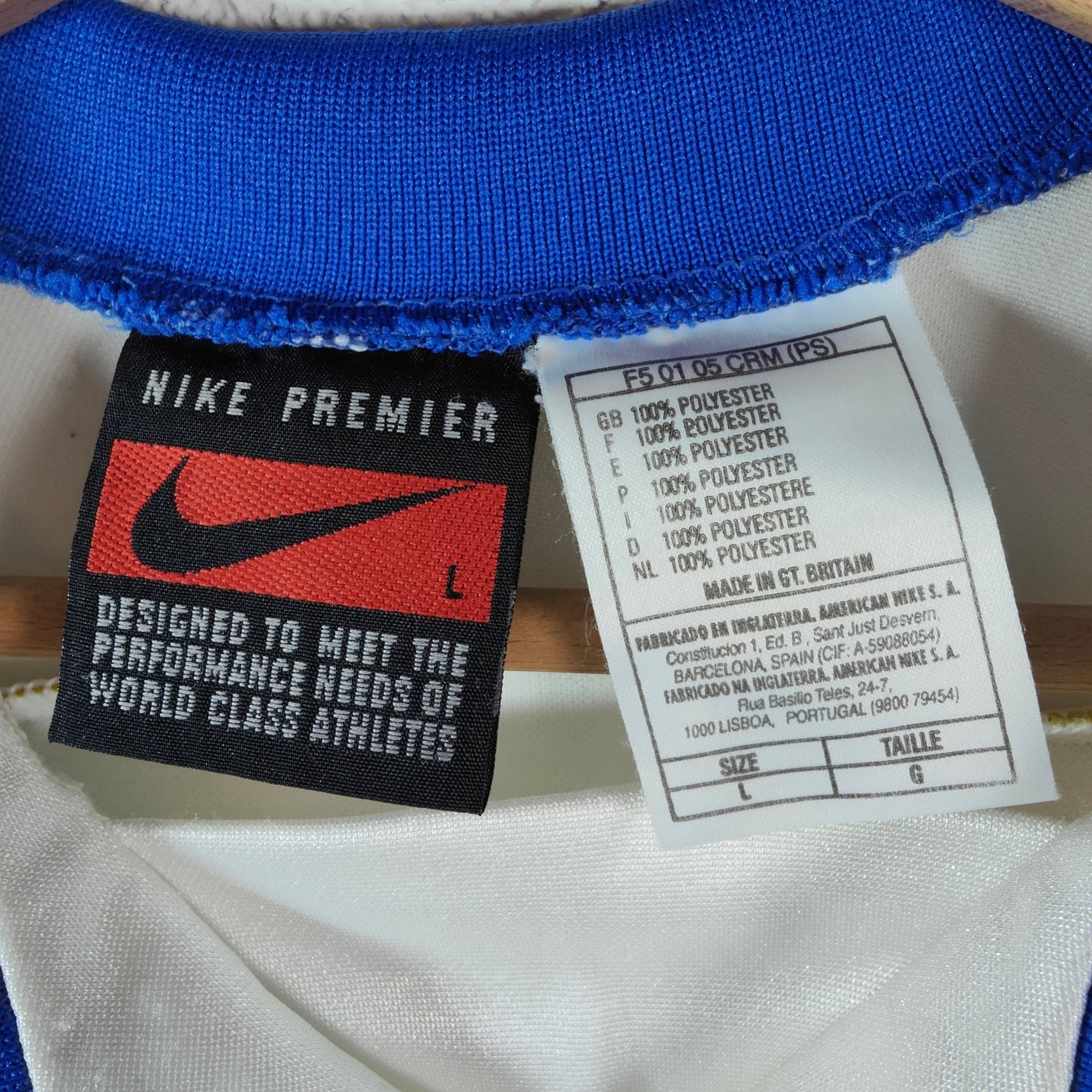 1995 Italy Away Shirt MATCH ISSUE 16 - 8.5/10 - (L) - Eternal Pitch