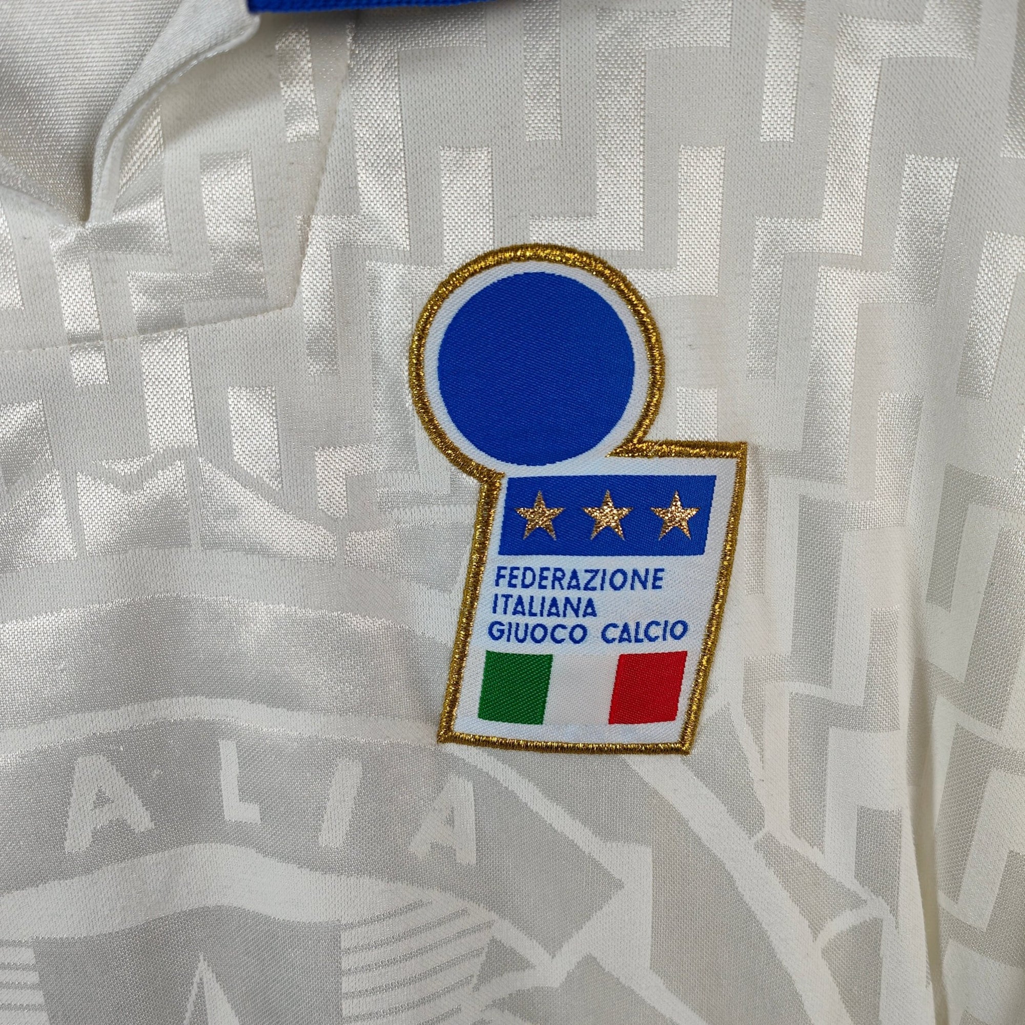 1995 Italy Away Shirt MATCH ISSUE 16 - 8.5/10 - (L) - Eternal Pitch