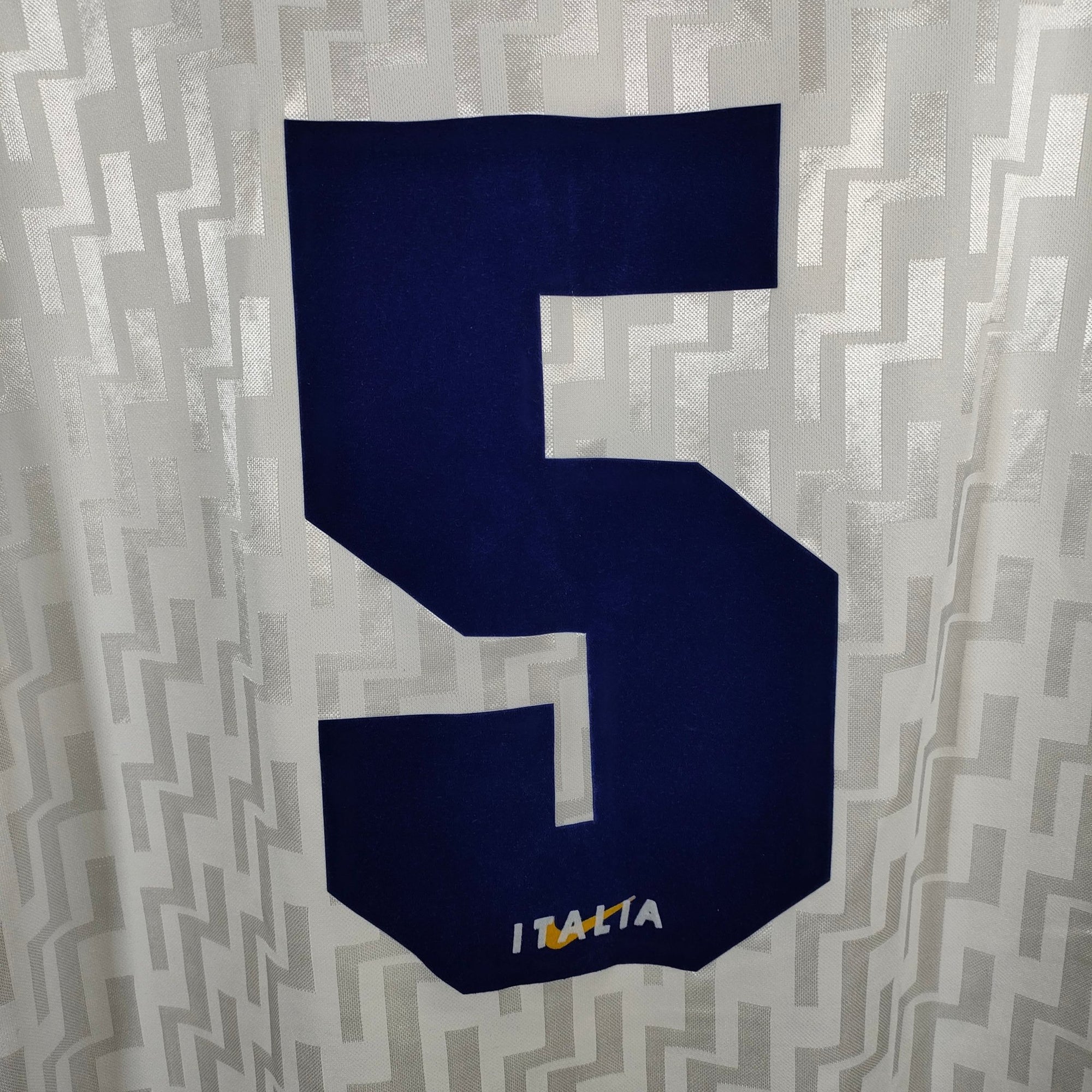 1995 Italy Away Shirt MATCH ISSUE 5 - 9/10 - (L) - Eternal Pitch