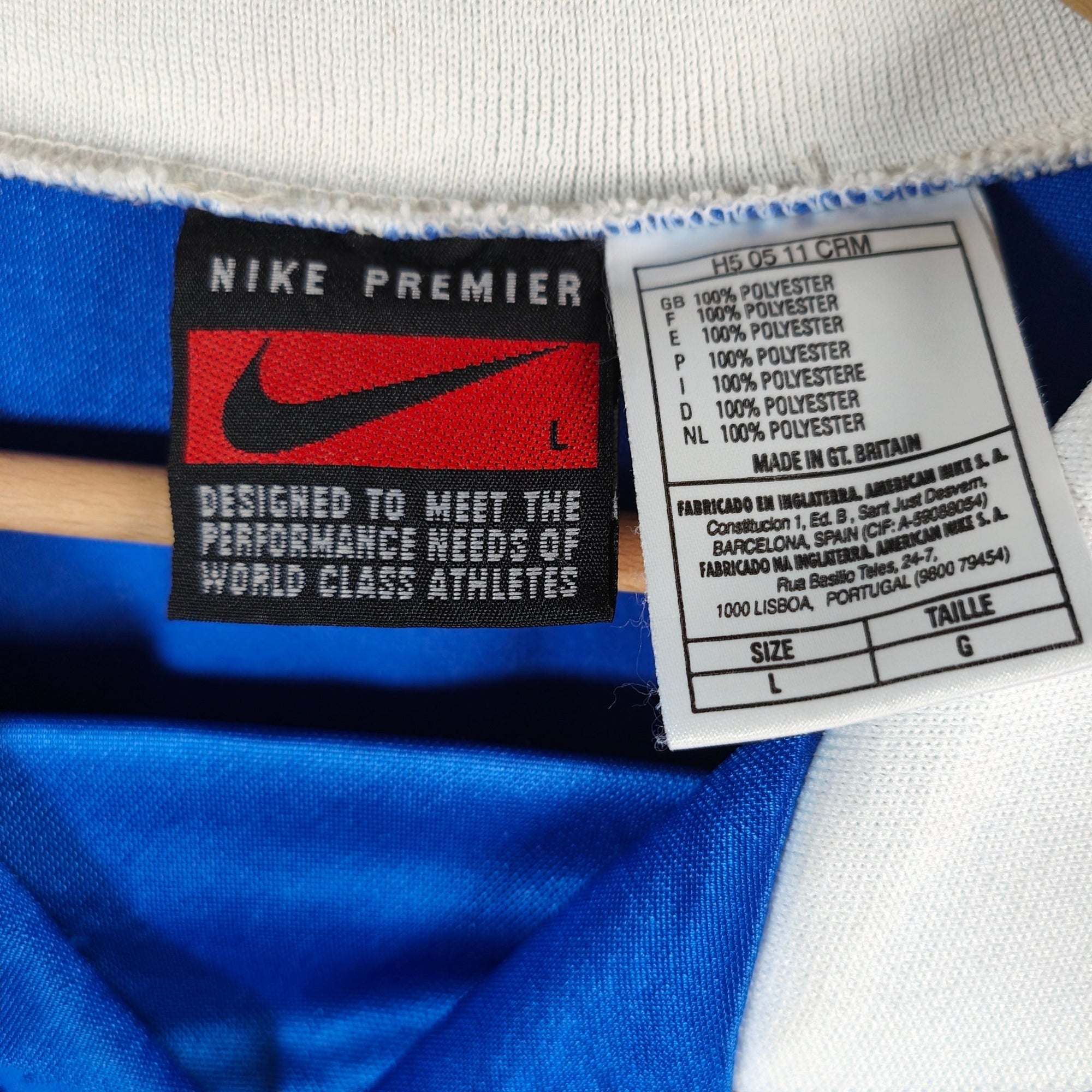 1995 Italy Home Shirt - 8.5/10 - (L) - Eternal Pitch