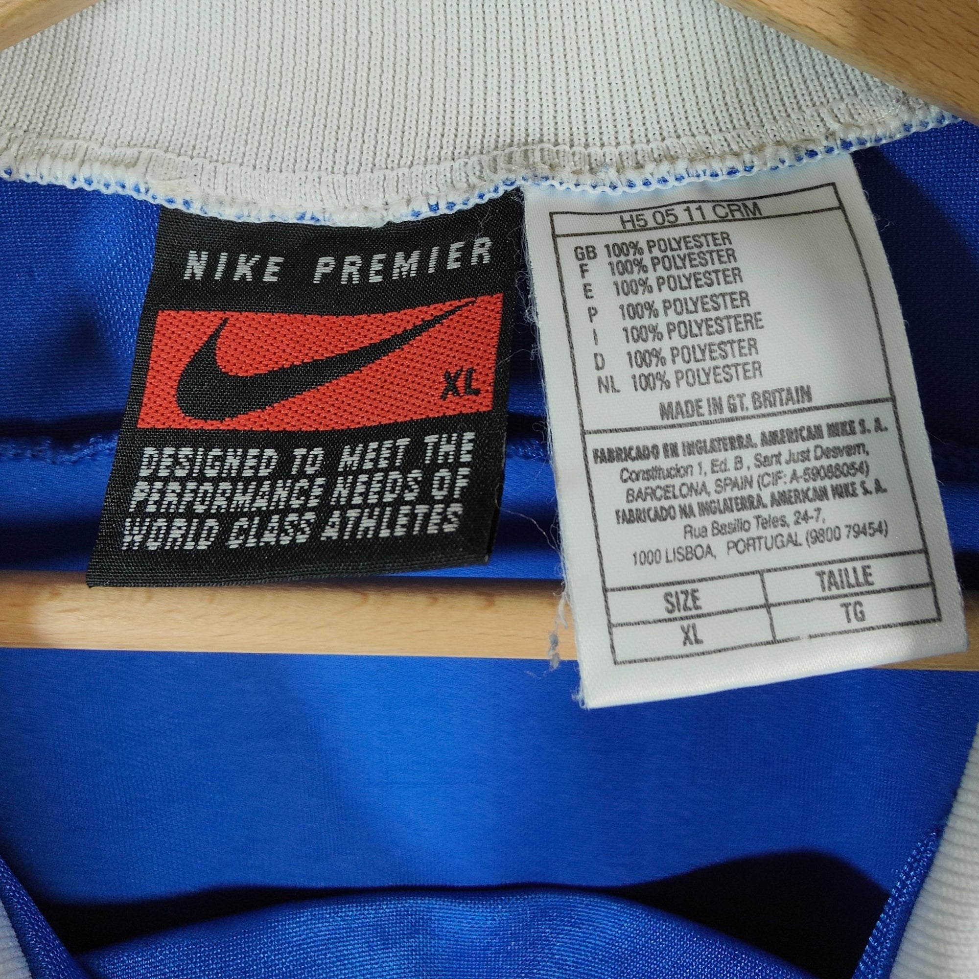 1995 Italy Home Shirt - 8.5/10 - (XL) - Eternal Pitch