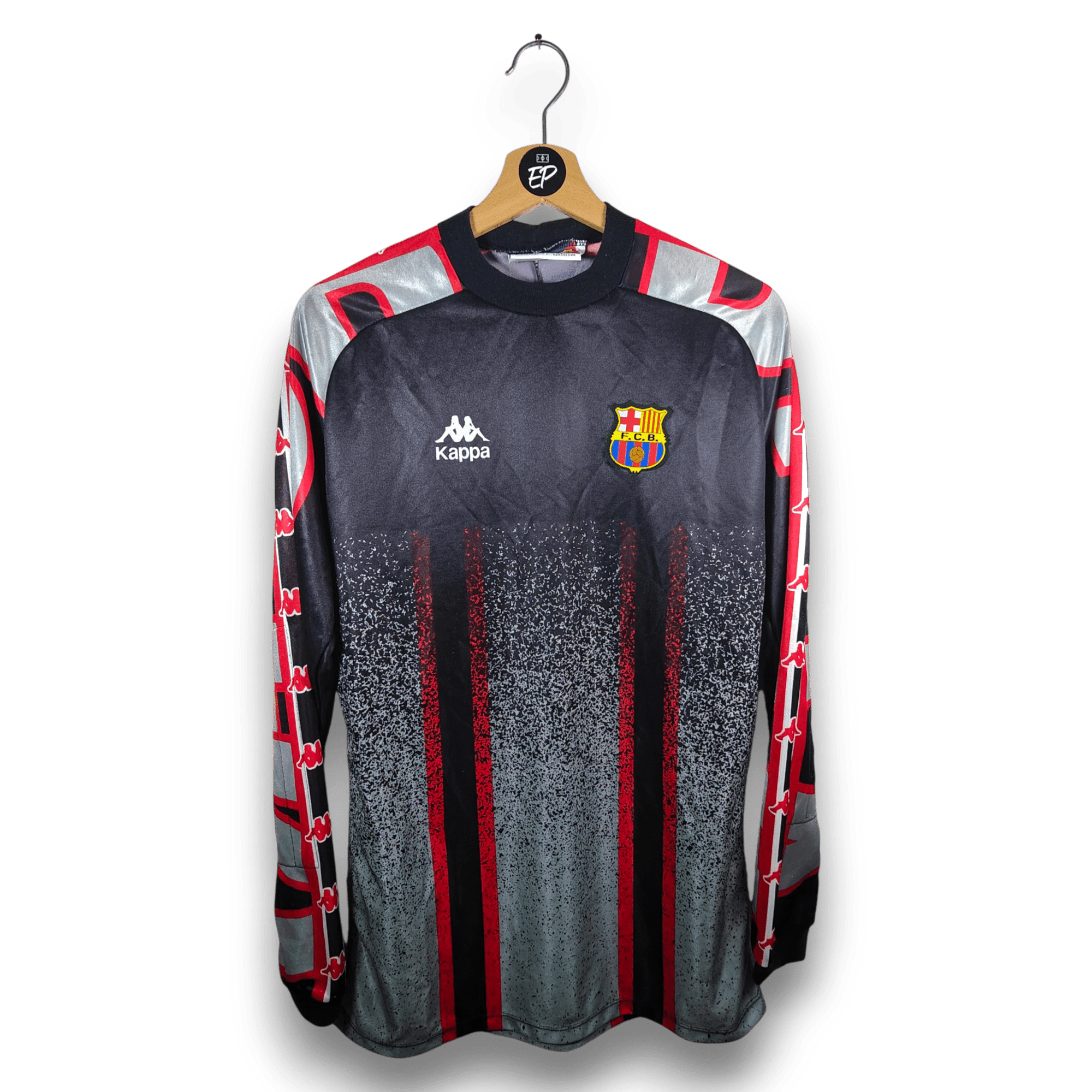 1996-97 FC Barcelona GK Shirt Vitor Baia LS #1 - 8.5/10 - (S 1996-97 FC Barcelona GK Shirt Vitor Baia LS #1 - 8.5/10 - (S
