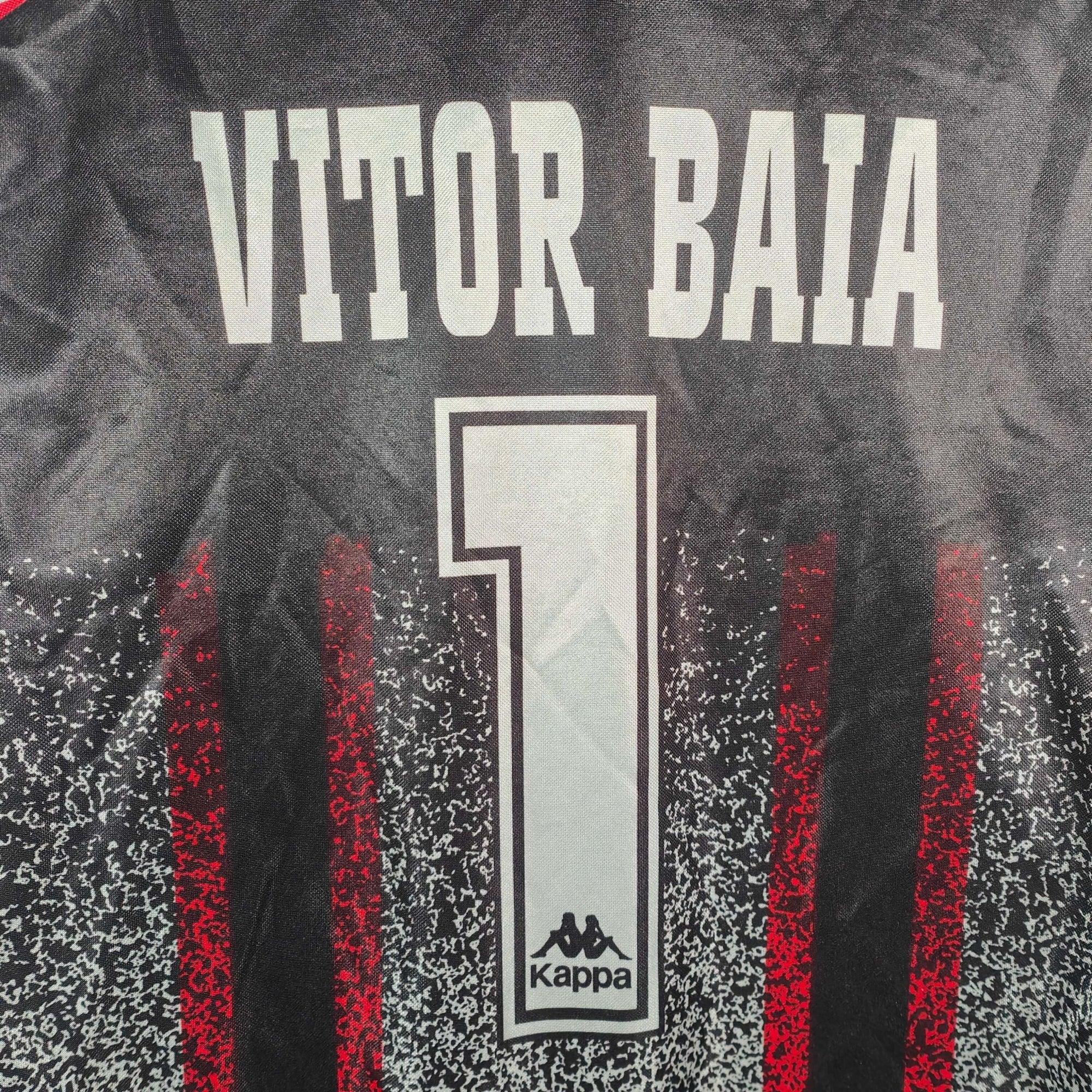 1996 - 97 FC Barcelona GK Shirt Vitor Baia LS 1 - 8.5/10 - (S) - Eternal Pitch