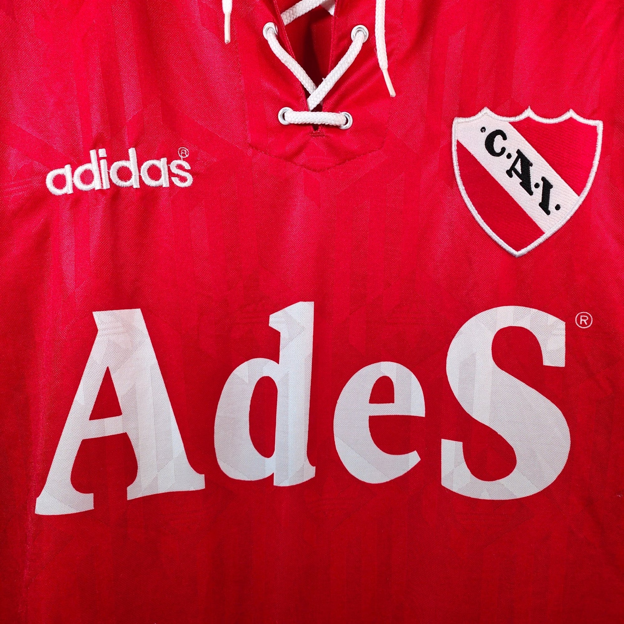 1996 - 97 Independiente Home Shirt - 9/10 - (XL) - Eternal Pitch