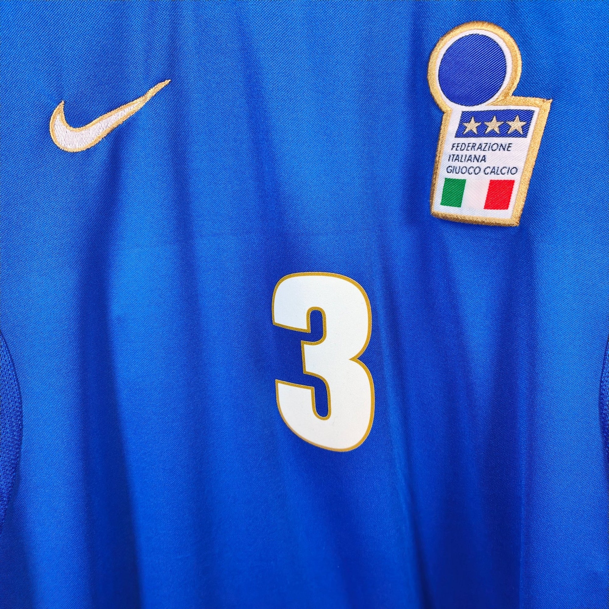 1996 - 97 Italy Home Shirt Maldini 3 - 9/10 - (XL) - Eternal Pitch